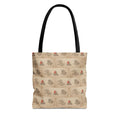 MOUMONS006 Tote Bag — Cute Retro Dog Shopper