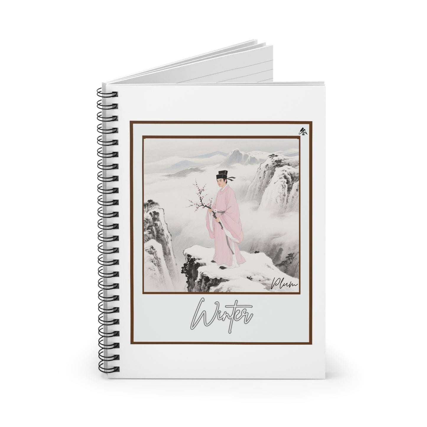 Winter-Themed Spiral Notebook - Perfect for Writers, Poets, and Art Lovers | Gifts for New Year, Christmas, or Birthdays, Journaling, School