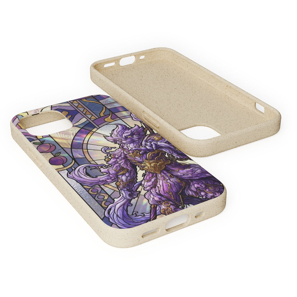 Special MOUMONS003 stained glass Biodegradable Phone Case