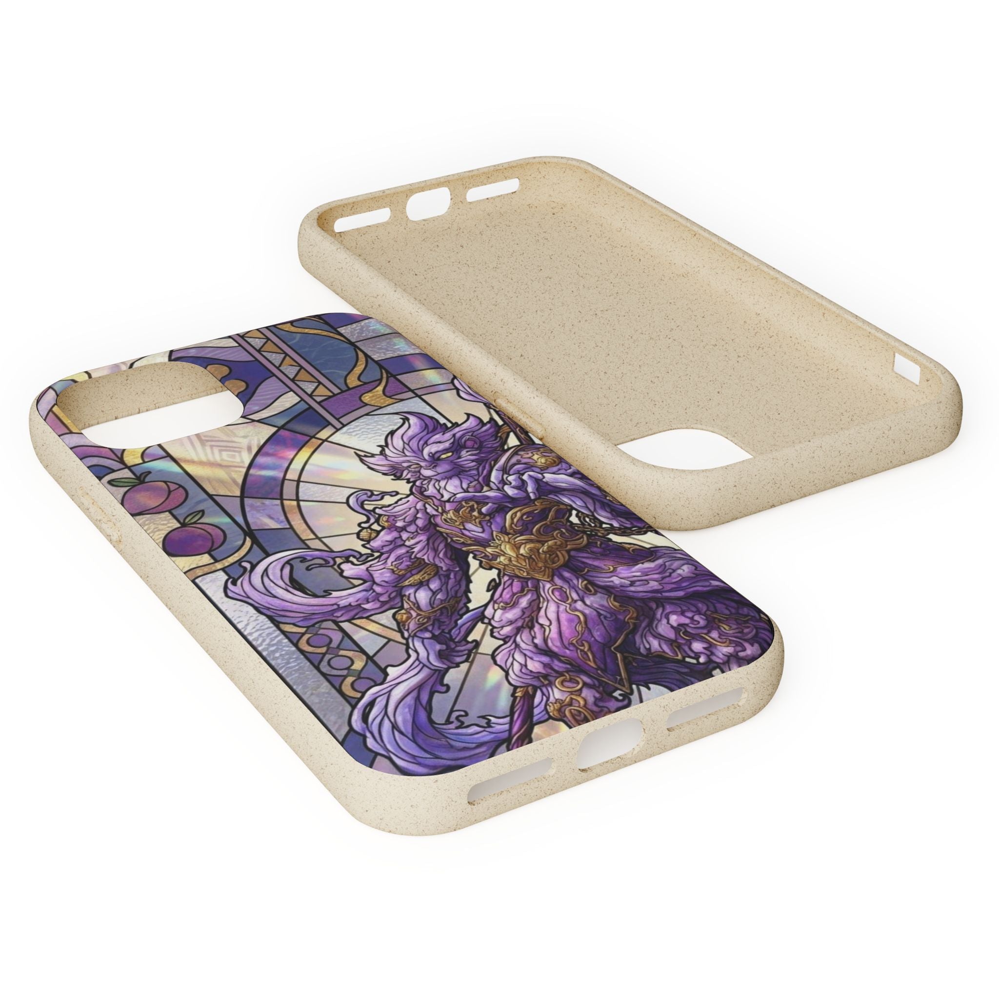 Special MOUMONS003 stained glass Biodegradable Phone Case