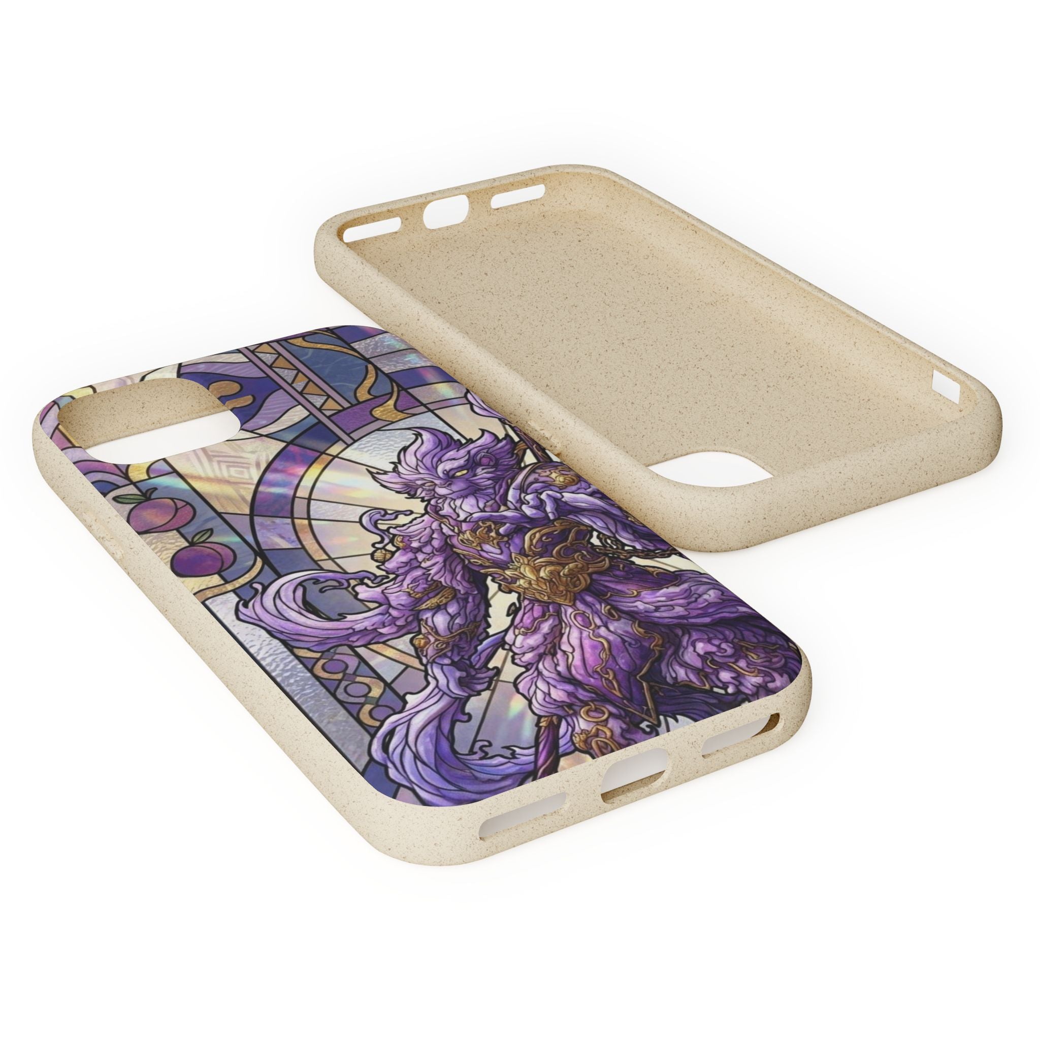 Special MOUMONS003 stained glass Biodegradable Phone Case
