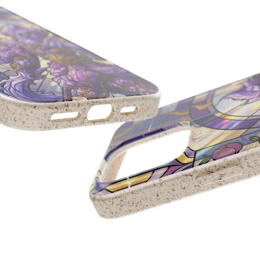 Special MOUMONS003 stained glass Biodegradable Phone Case