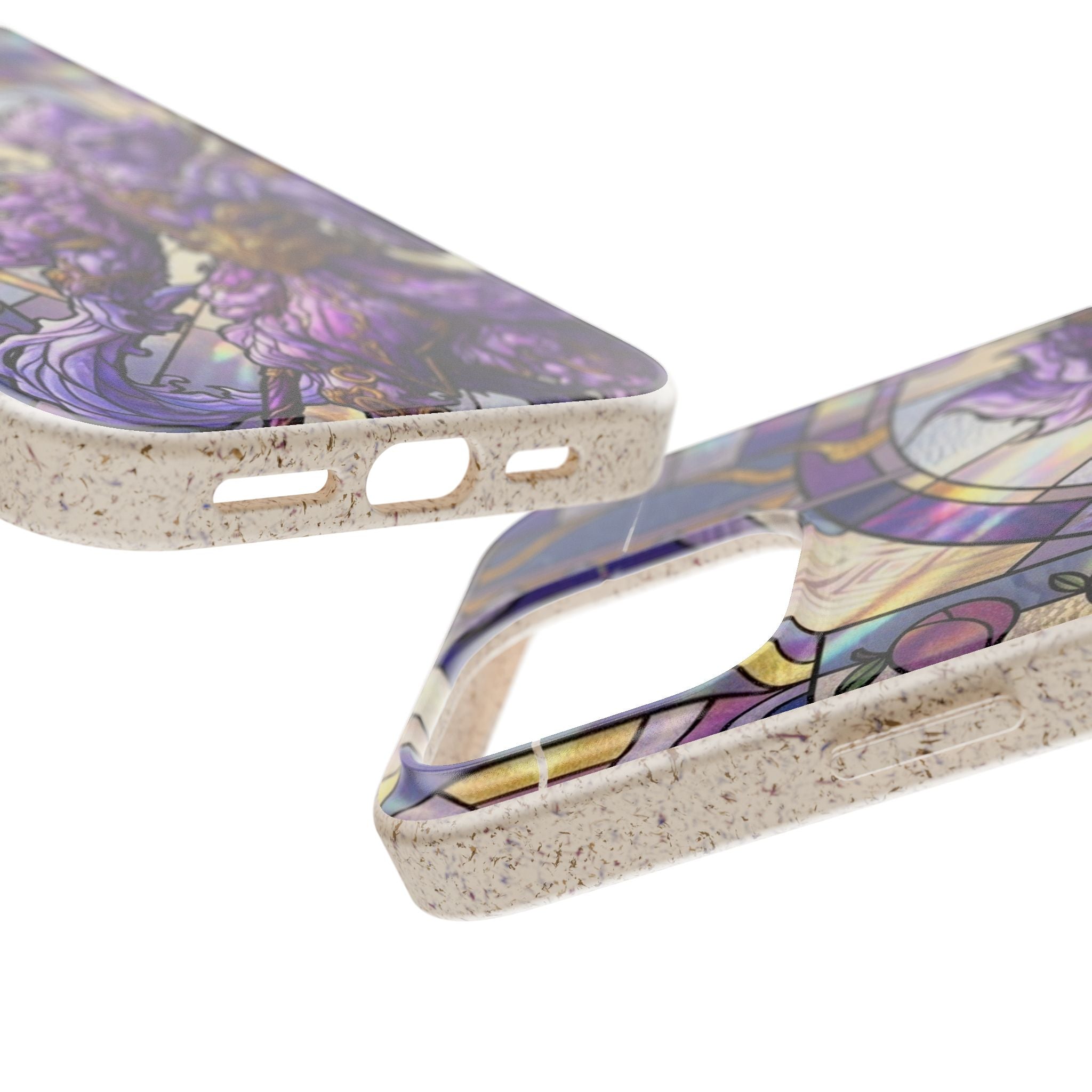 Special MOUMONS003 stained glass Biodegradable Phone Case