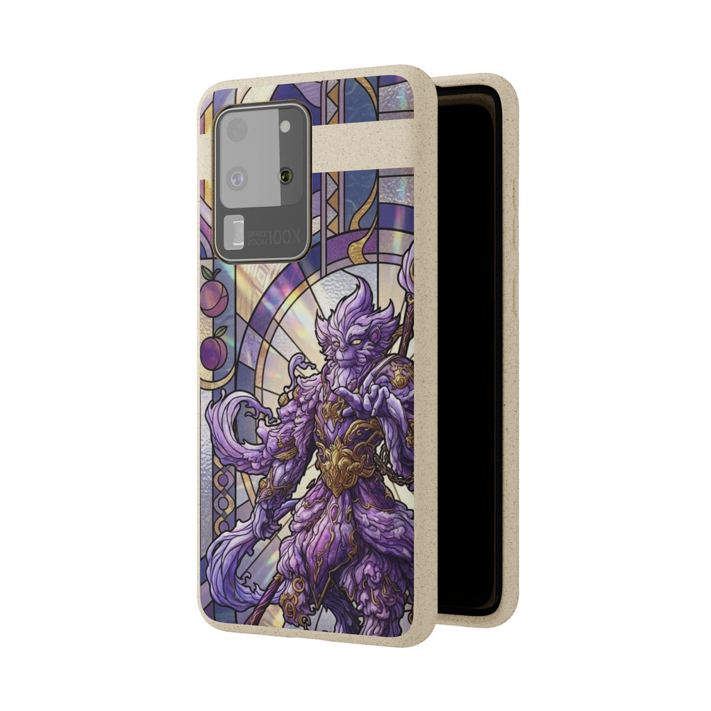 Special MOUMONS003 stained glass Biodegradable Phone Case