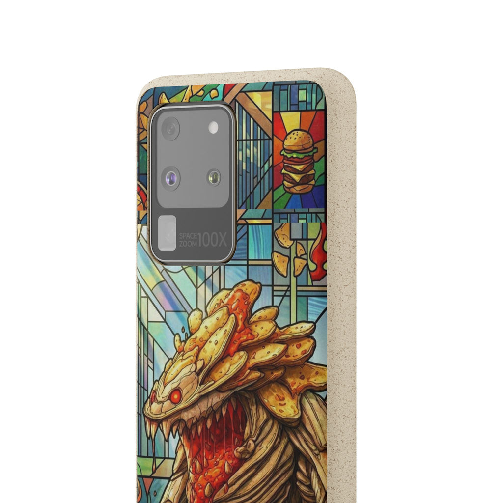 Special MOUMONS006 stained glass Biodegradable Phone Case