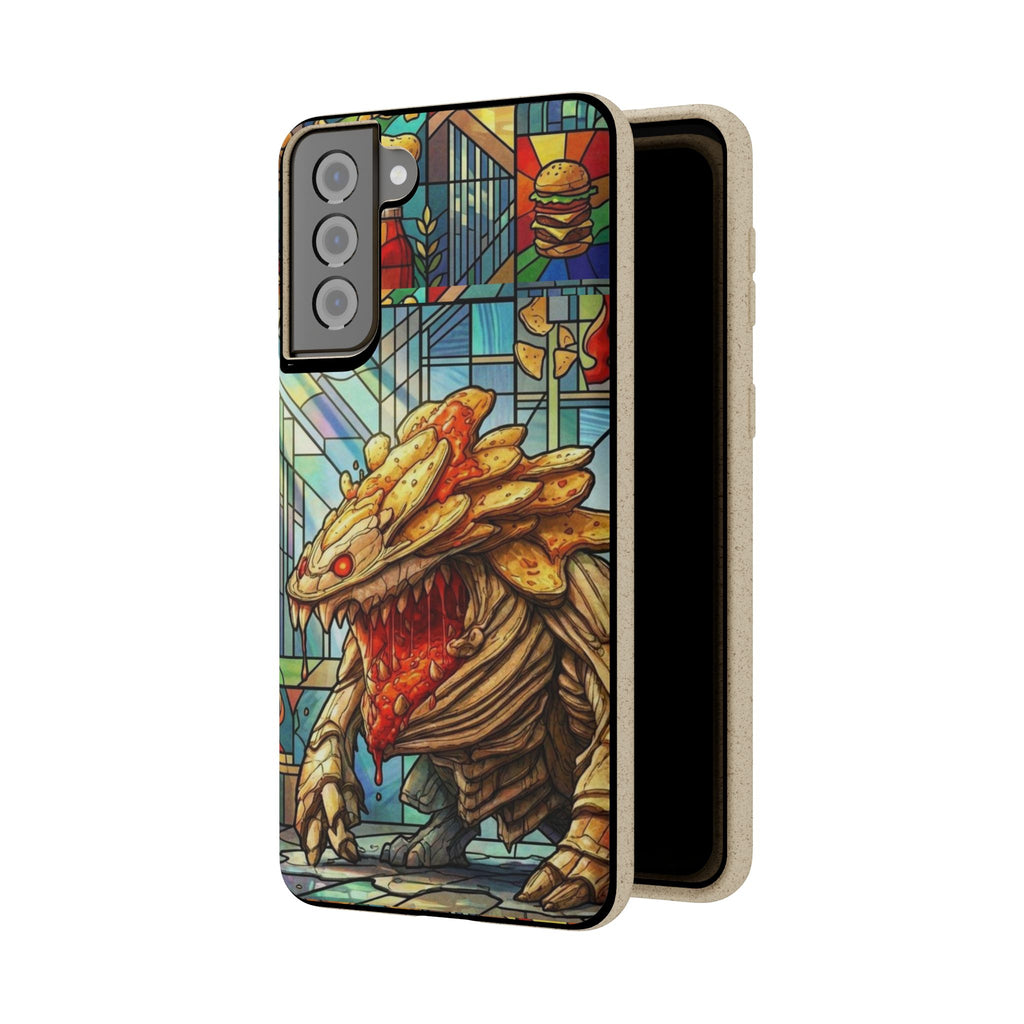 Special MOUMONS006 stained glass Biodegradable Phone Case