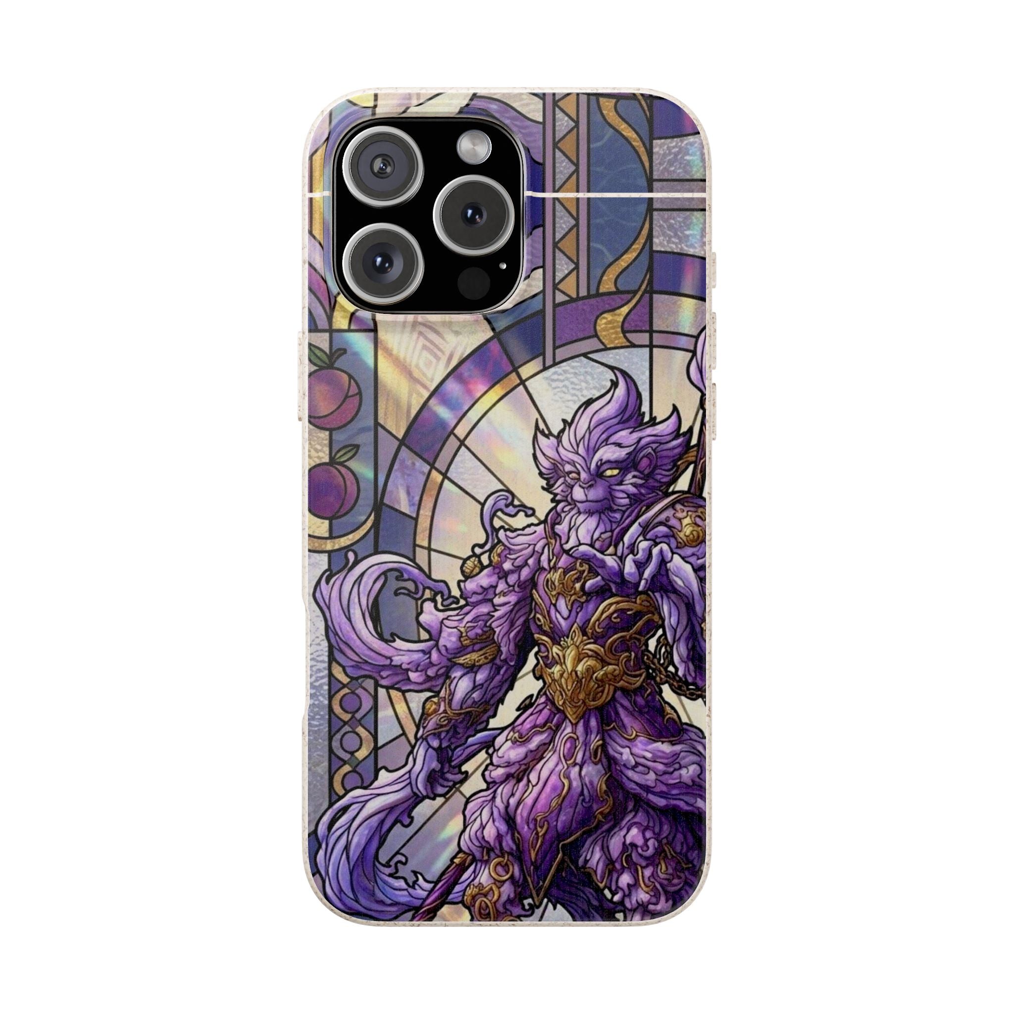 Special MOUMONS003 stained glass Biodegradable Phone Case