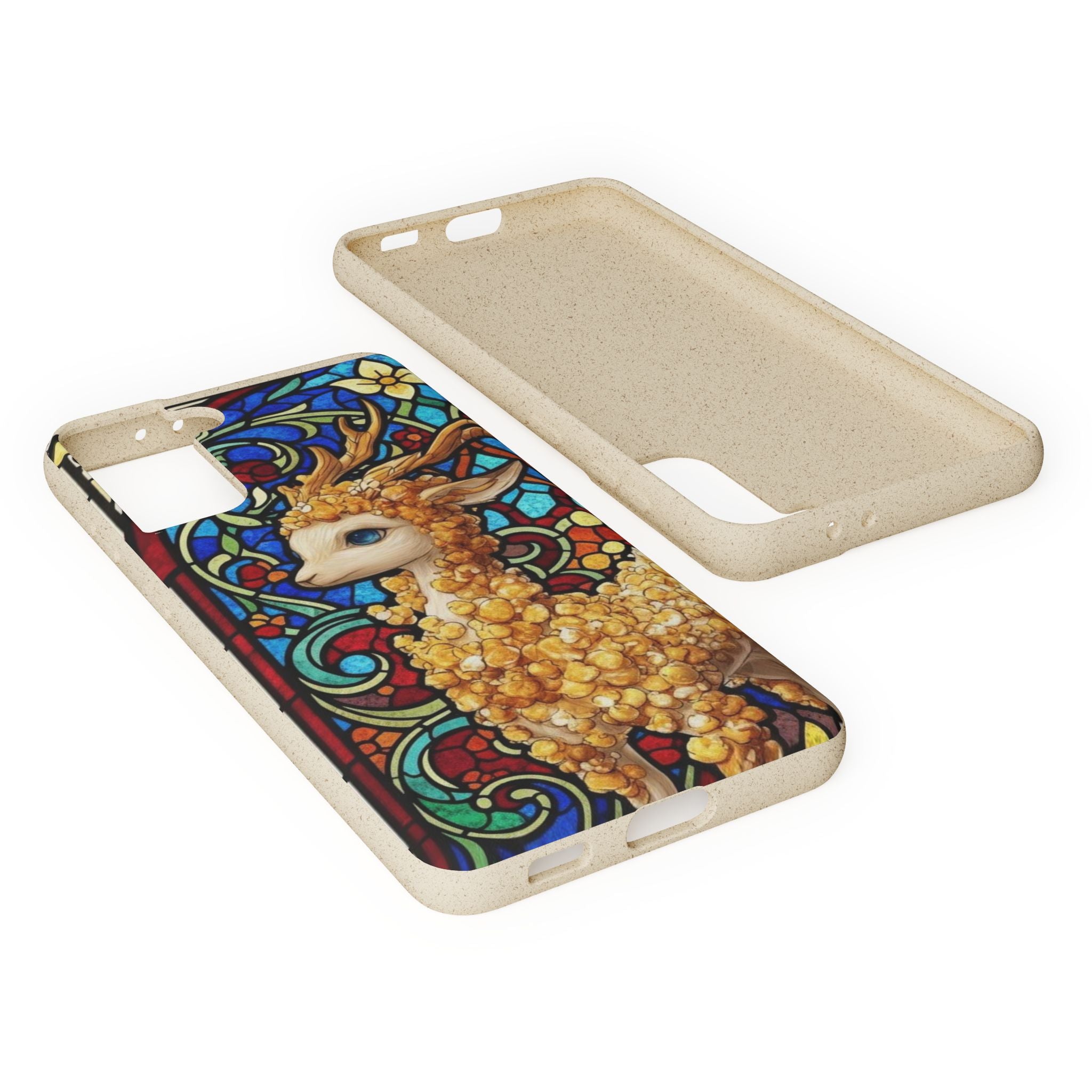 Special MOUMONS001 stained glass Biodegradable Phone Case