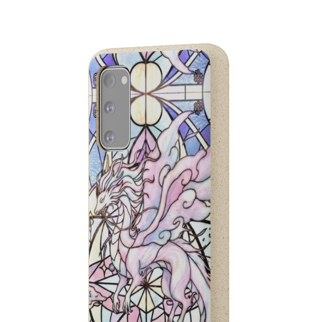 Special MOUMONS024 stained glass biodegradable Phone Case