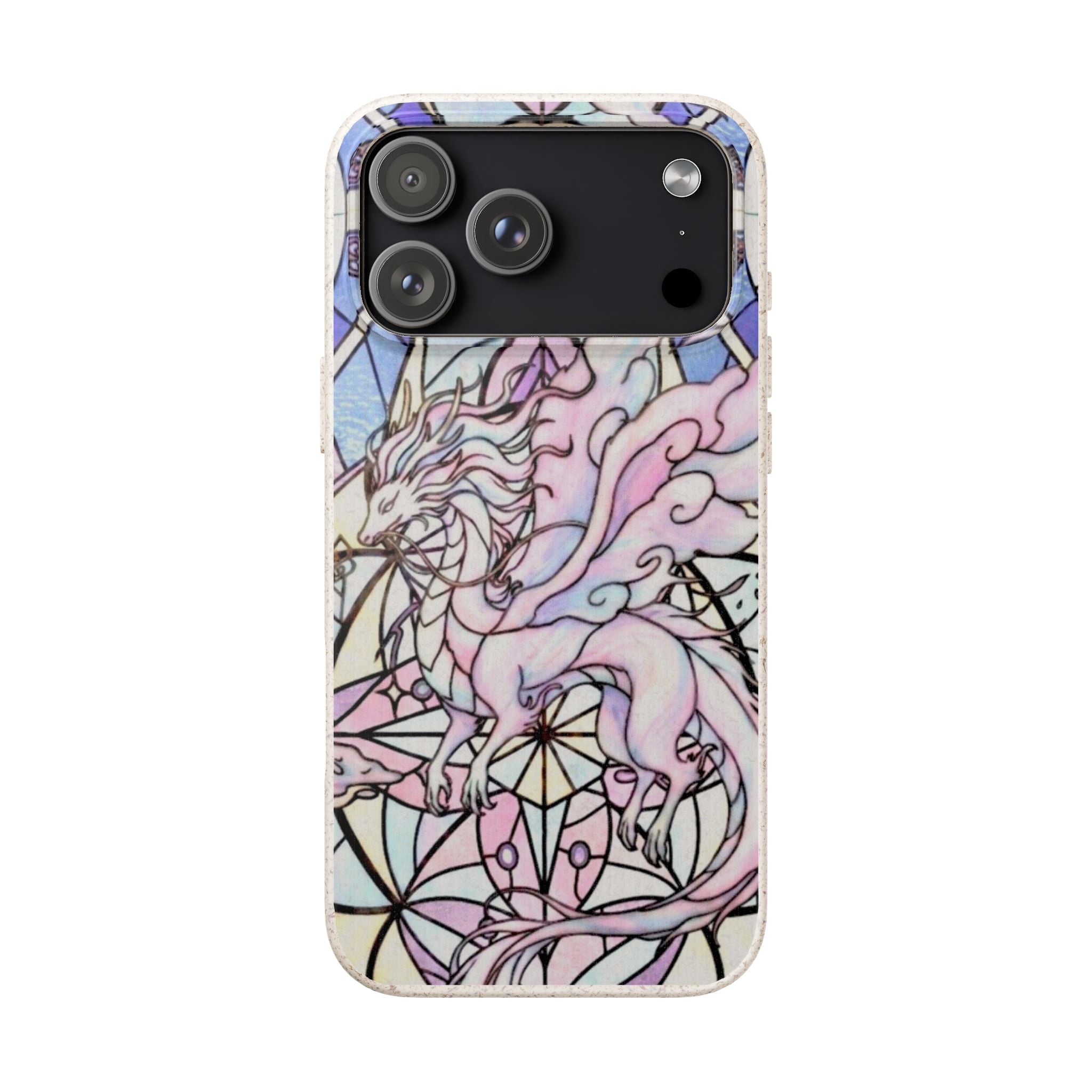 Special MOUMONS024 stained glass biodegradable Phone Case