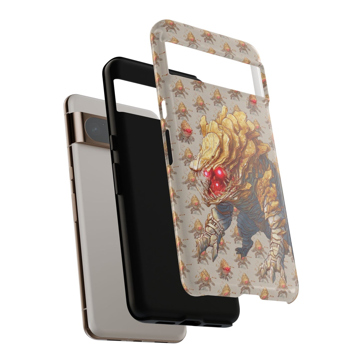 MOUMONS008 Phone Case — Gaming Beast with Red Eyes