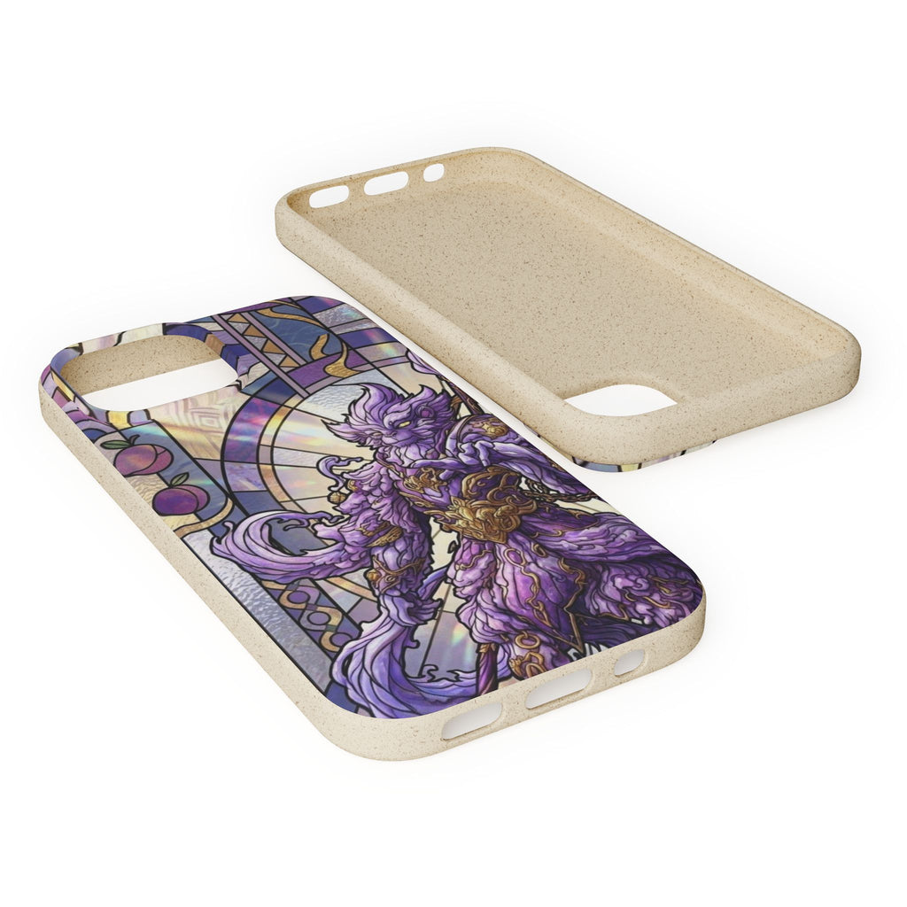 Special MOUMONS003 stained glass Biodegradable Phone Case