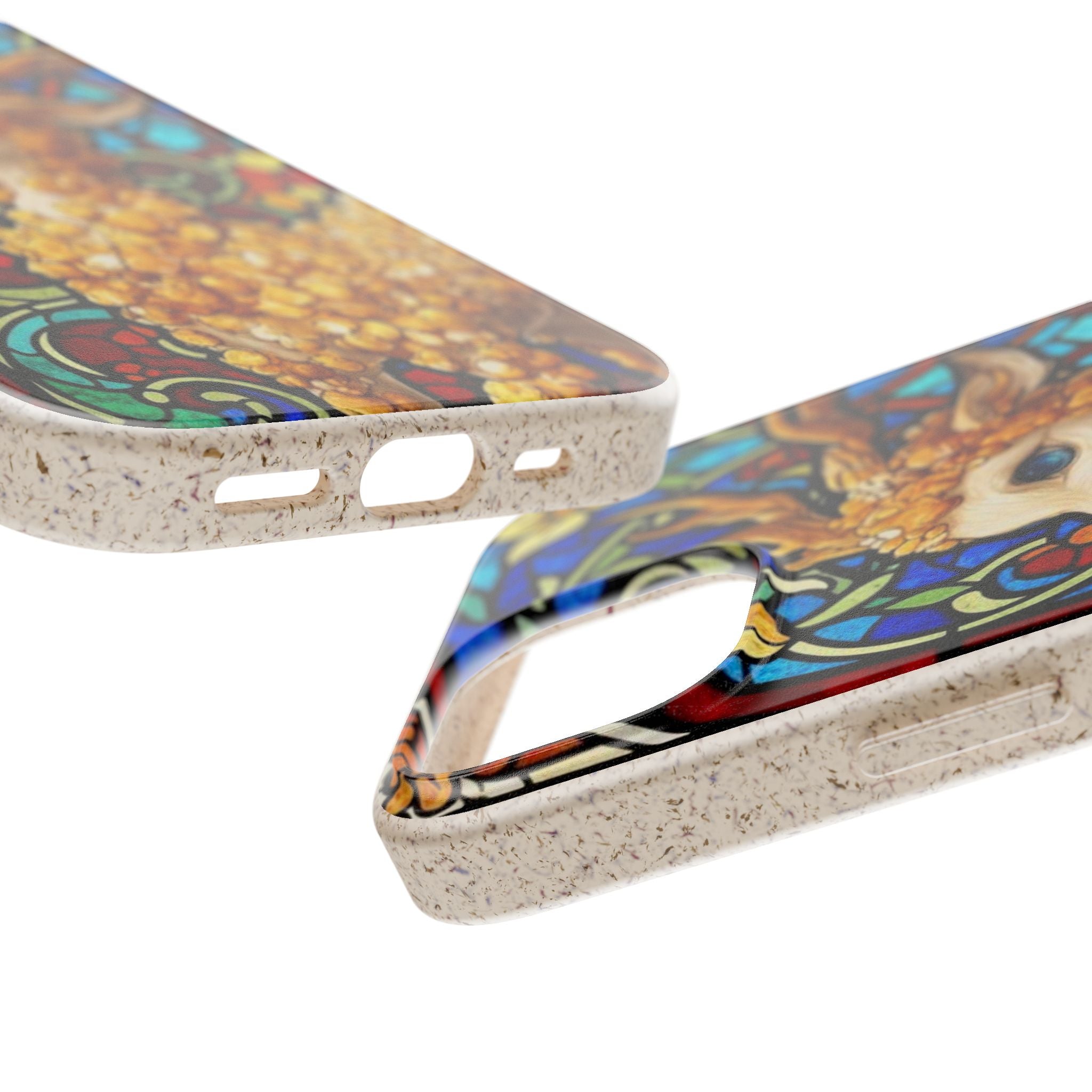 Special MOUMONS001 stained glass Biodegradable Phone Case