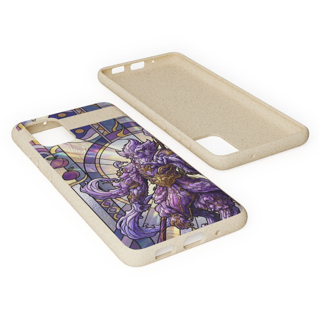 Special MOUMONS003 stained glass Biodegradable Phone Case
