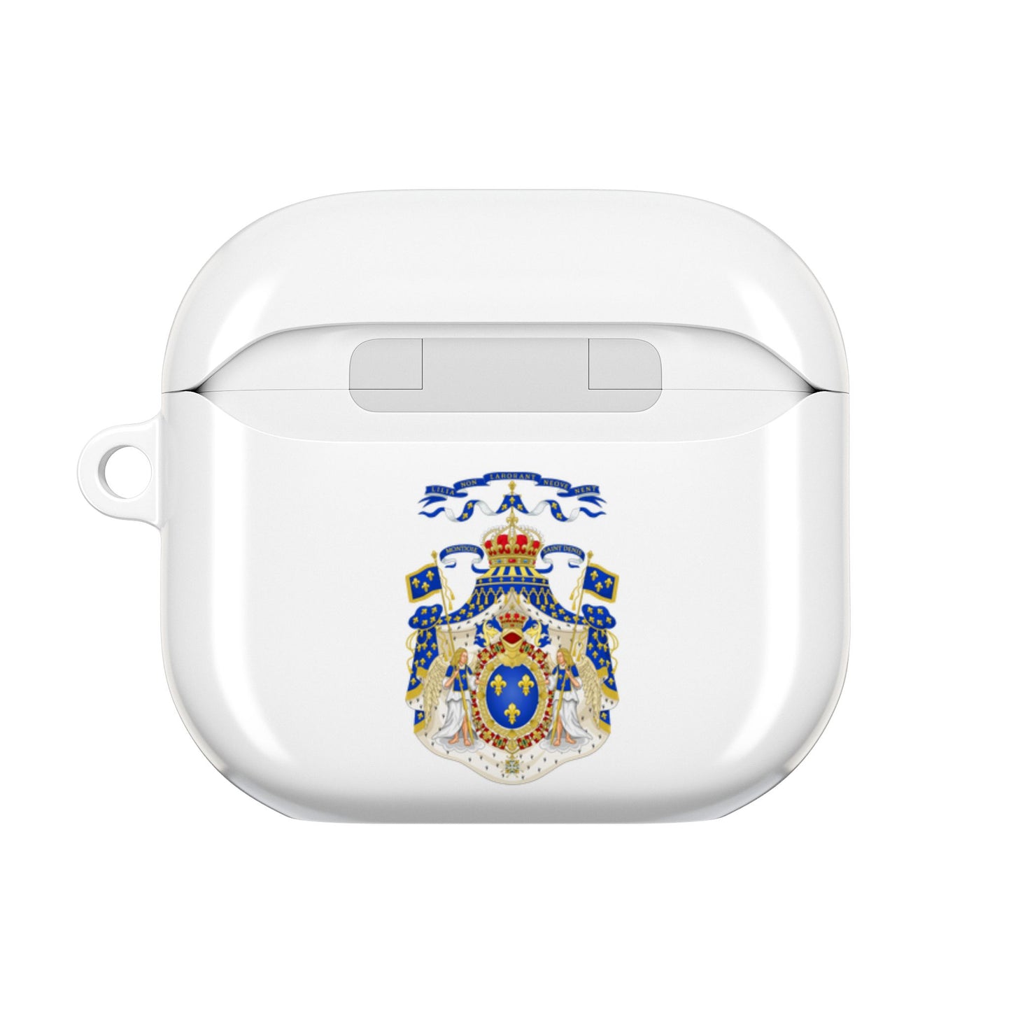 Regal French King AirPod Case – Vintage Royal Coat of Arms Design