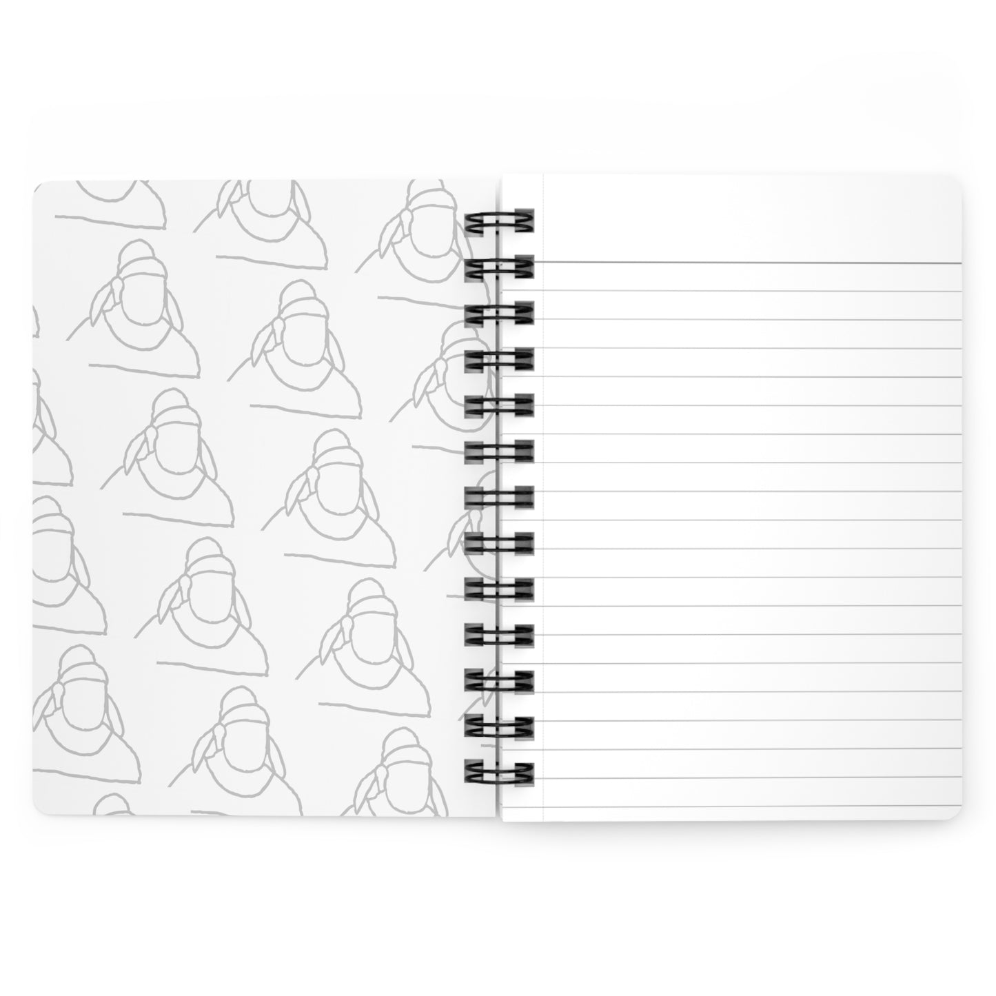 Artistic Spiral Bound Journal - Unique Sketchbook, Creative Notebook, Travel Journal, Gift for Writers, Personalized Writing Companion