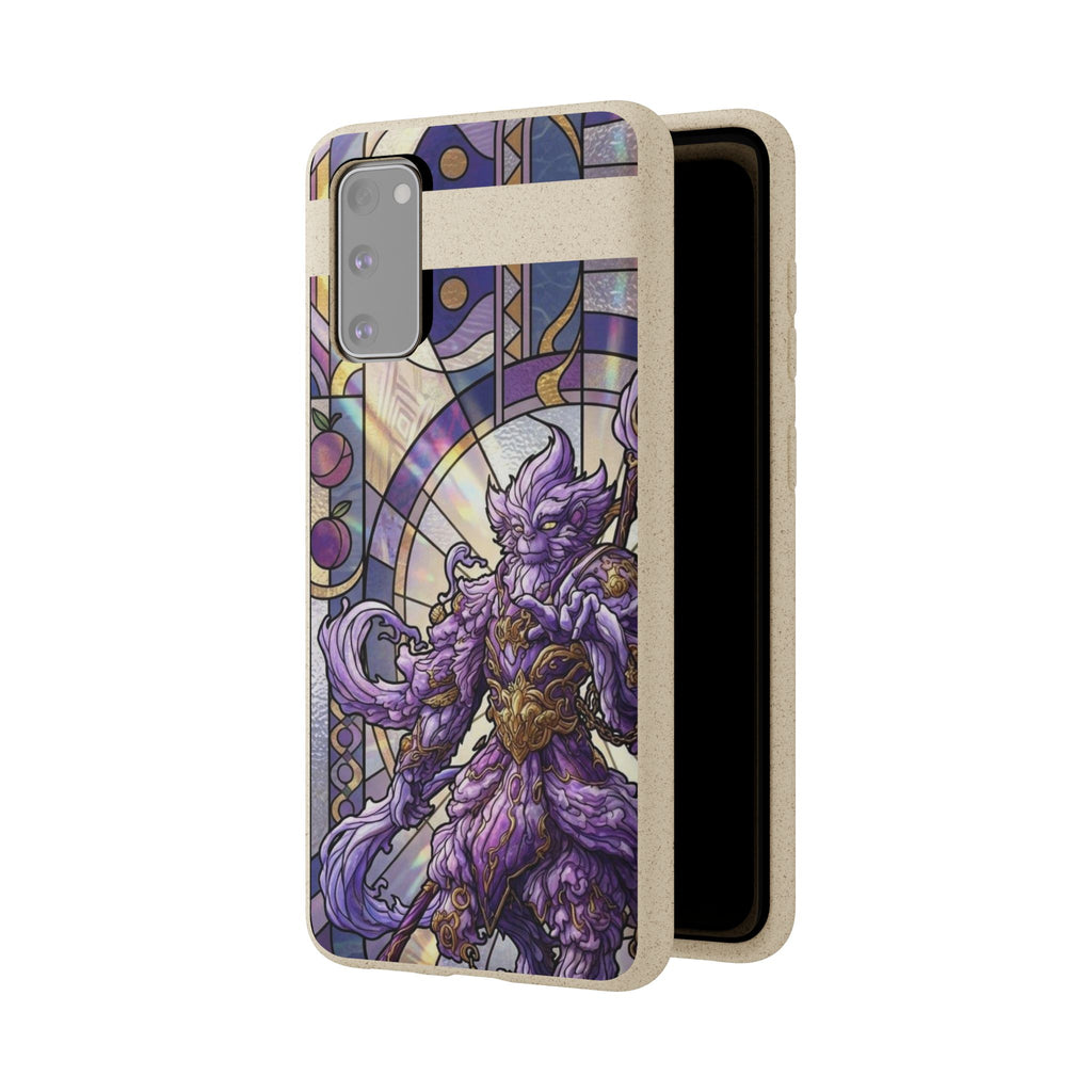 Special MOUMONS003 stained glass Biodegradable Phone Case