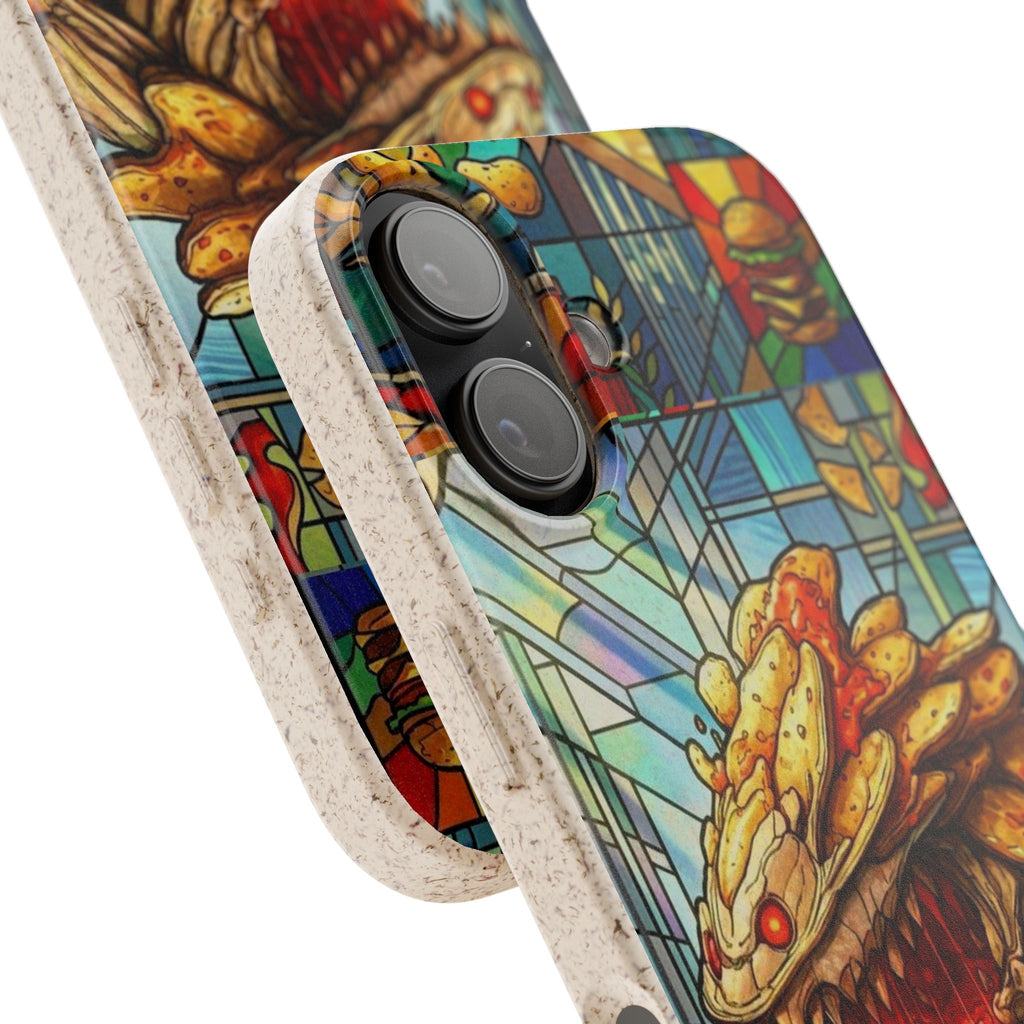 Special MOUMONS006 stained glass Biodegradable Phone Case