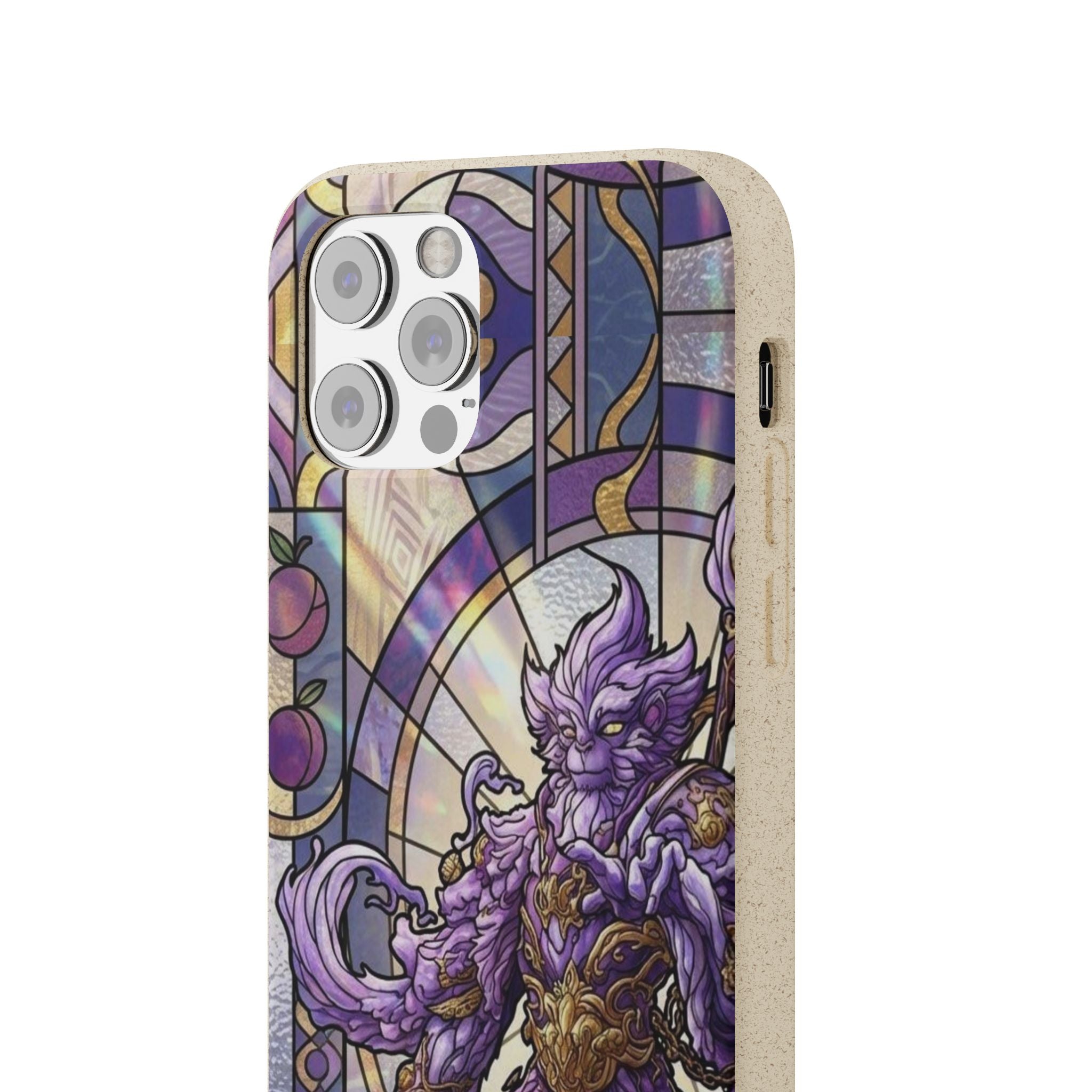 Special MOUMONS003 stained glass Biodegradable Phone Case