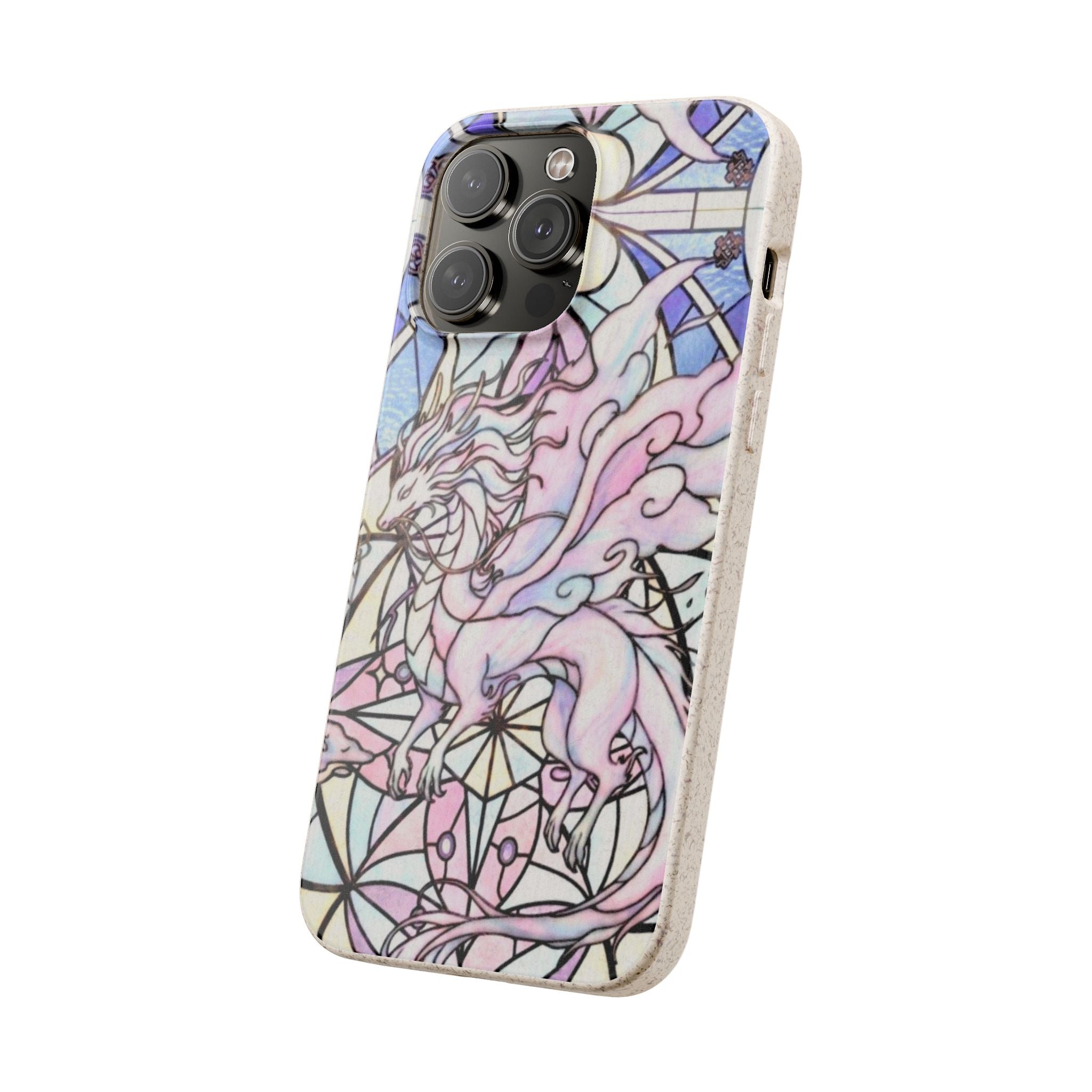 Special MOUMONS024 stained glass biodegradable Phone Case