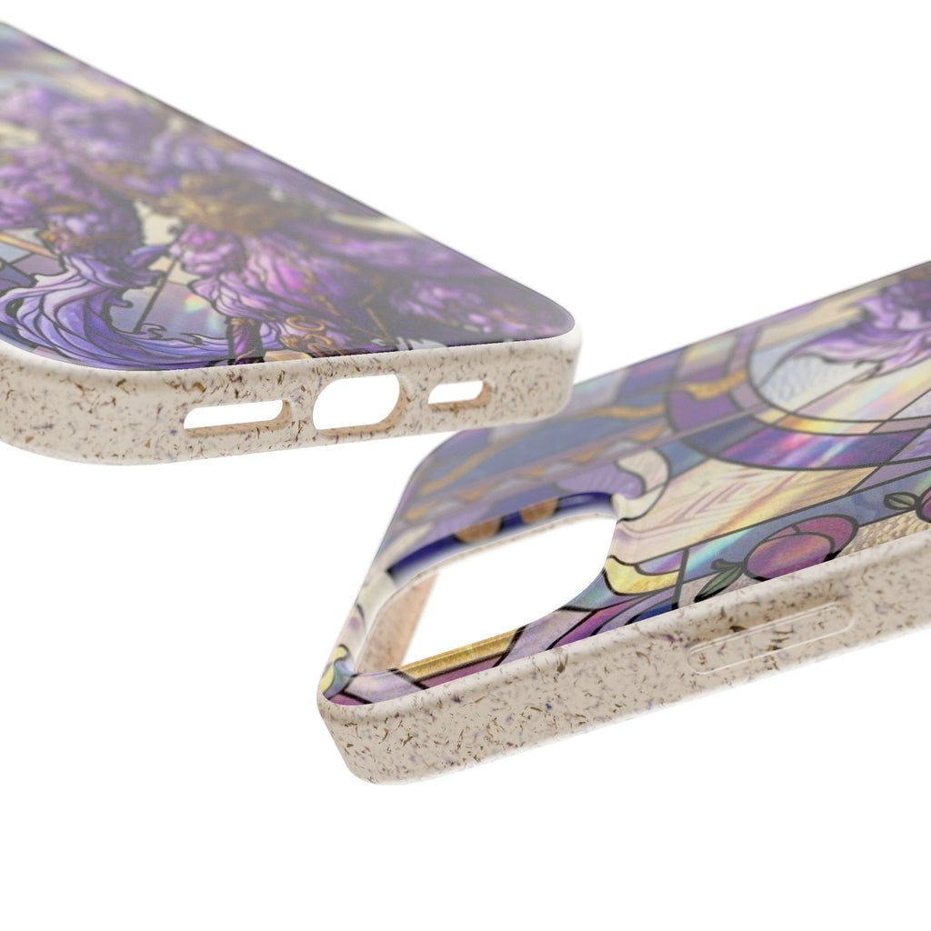 Special MOUMONS003 stained glass Biodegradable Phone Case