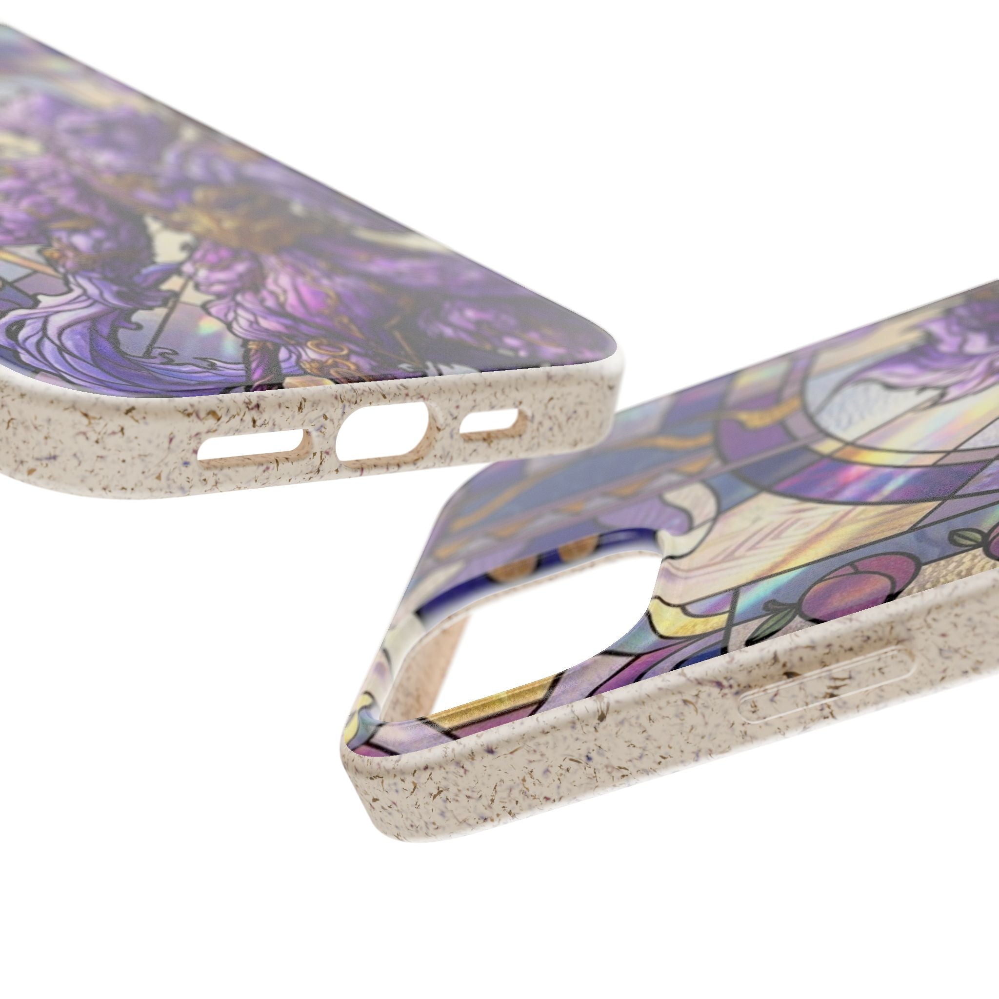 Special MOUMONS003 stained glass Biodegradable Phone Case