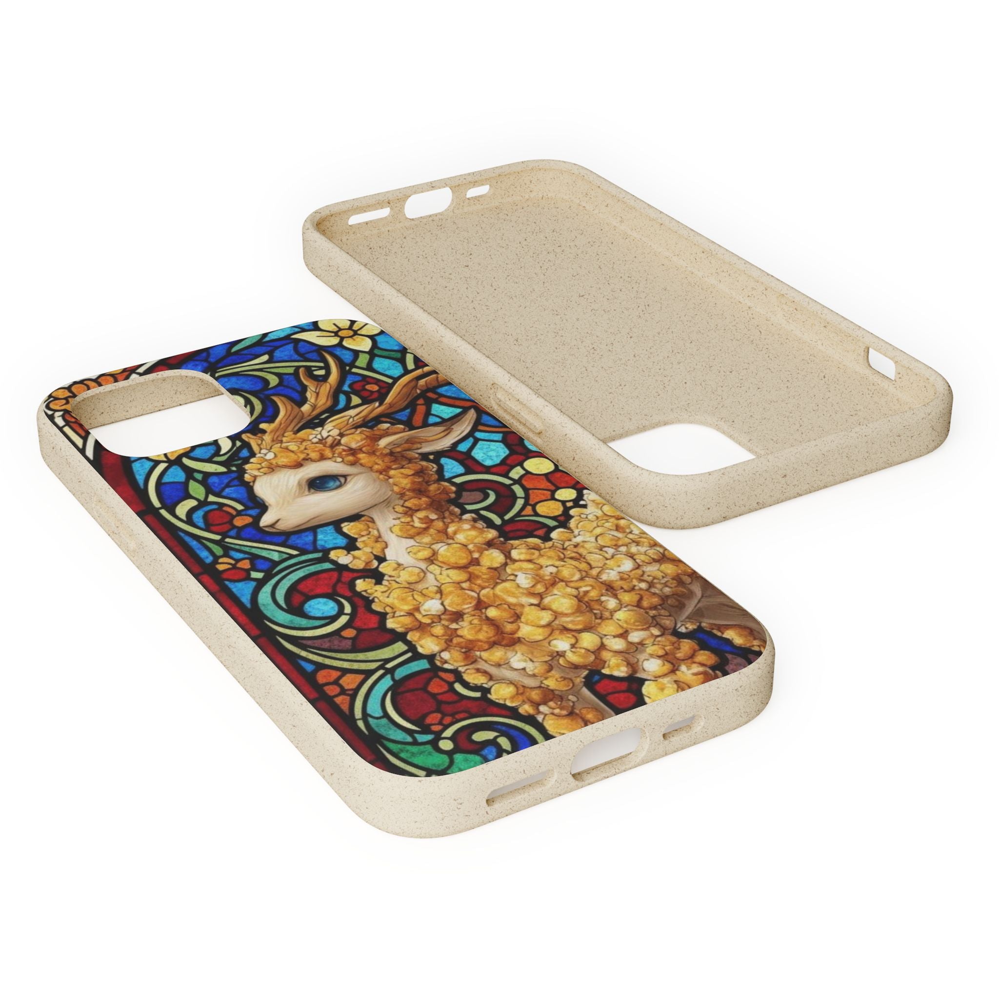 Special MOUMONS001 stained glass Biodegradable Phone Case