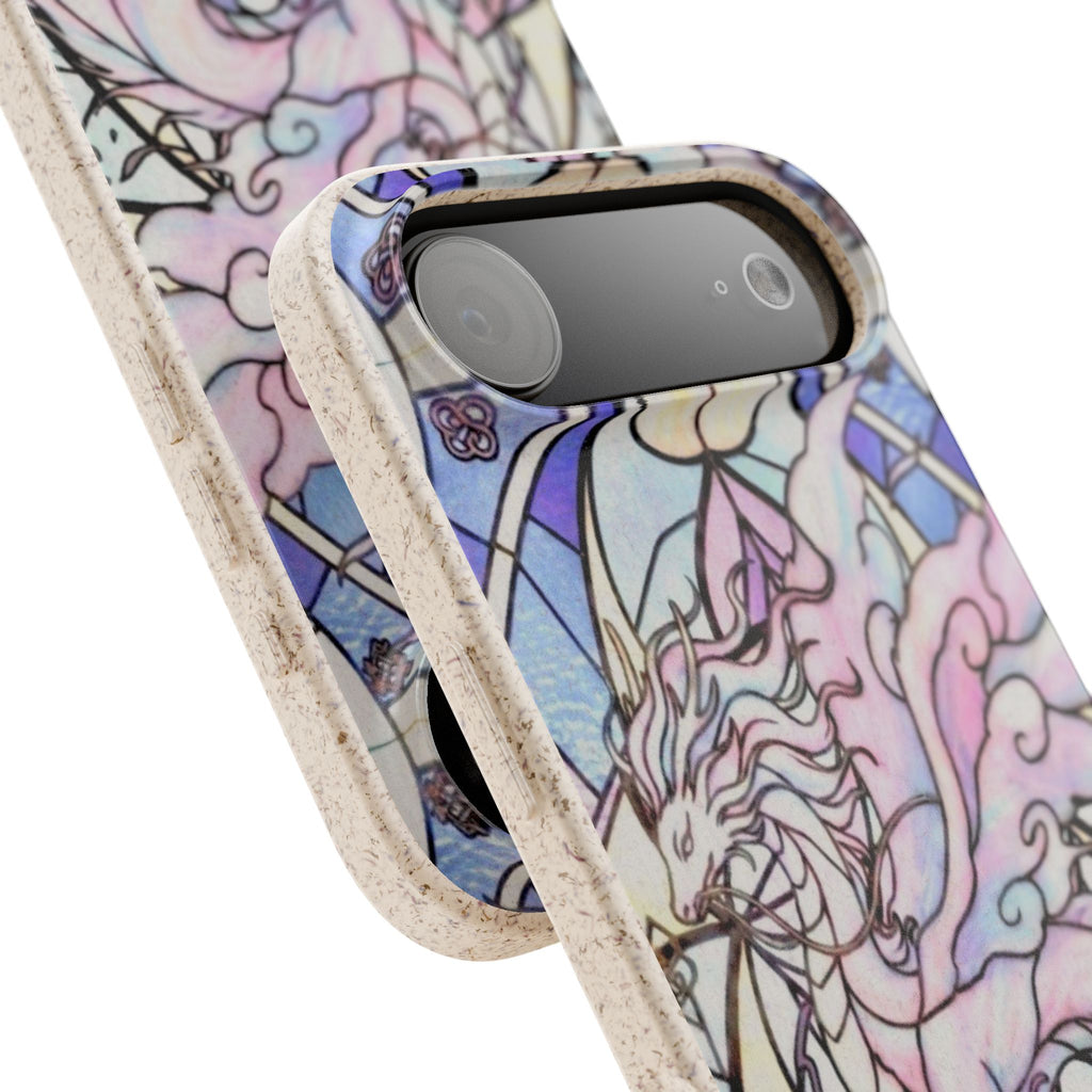 Special MOUMONS024 stained glass biodegradable Phone Case