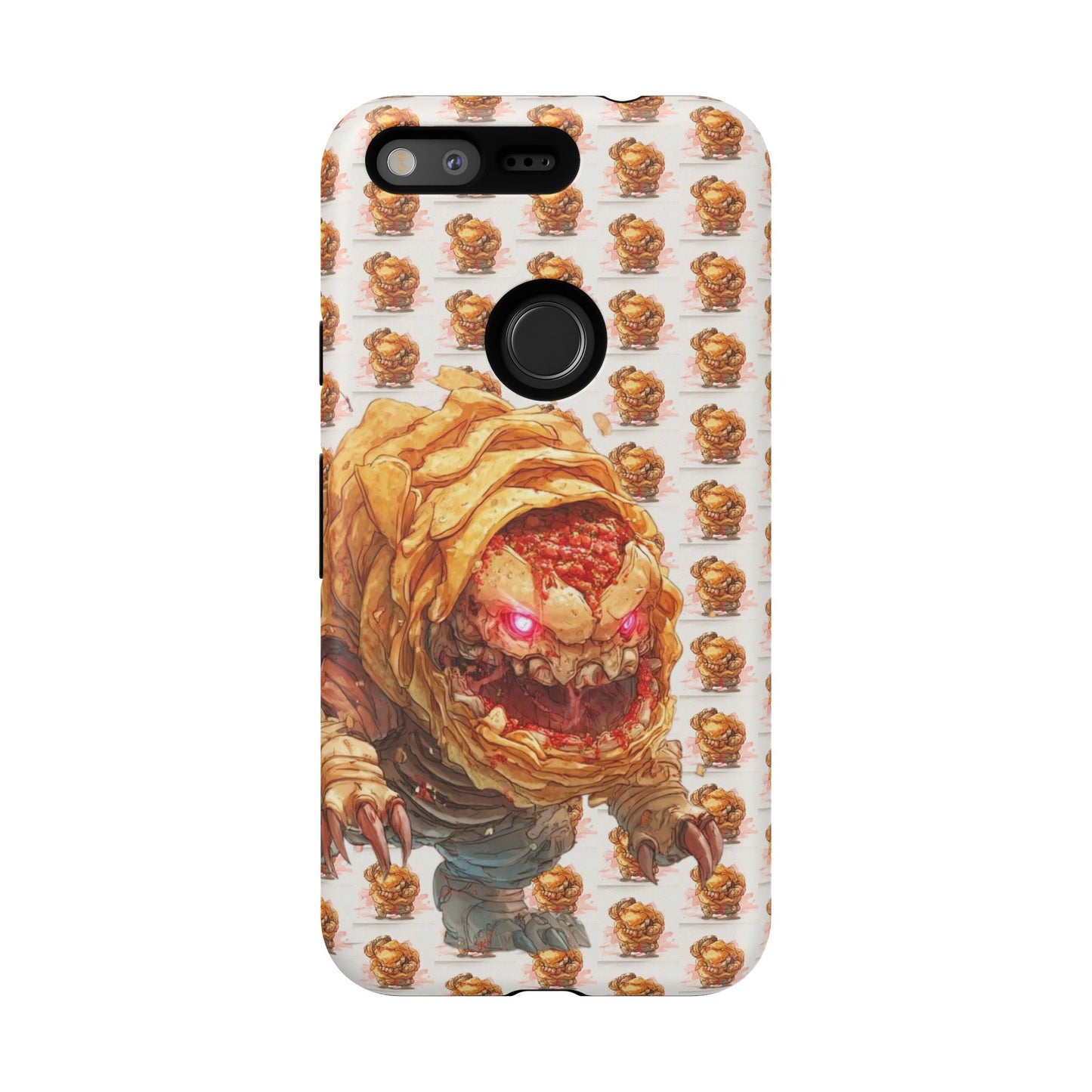 MOUMONS007 Phone Case — Durable Protective iPhone Cover with Creepy Art
