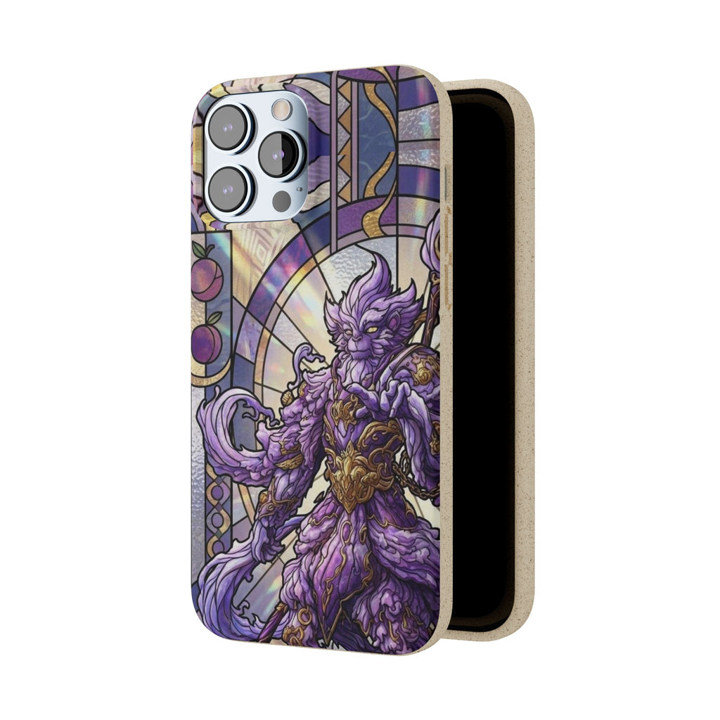 Special MOUMONS003 stained glass Biodegradable Phone Case