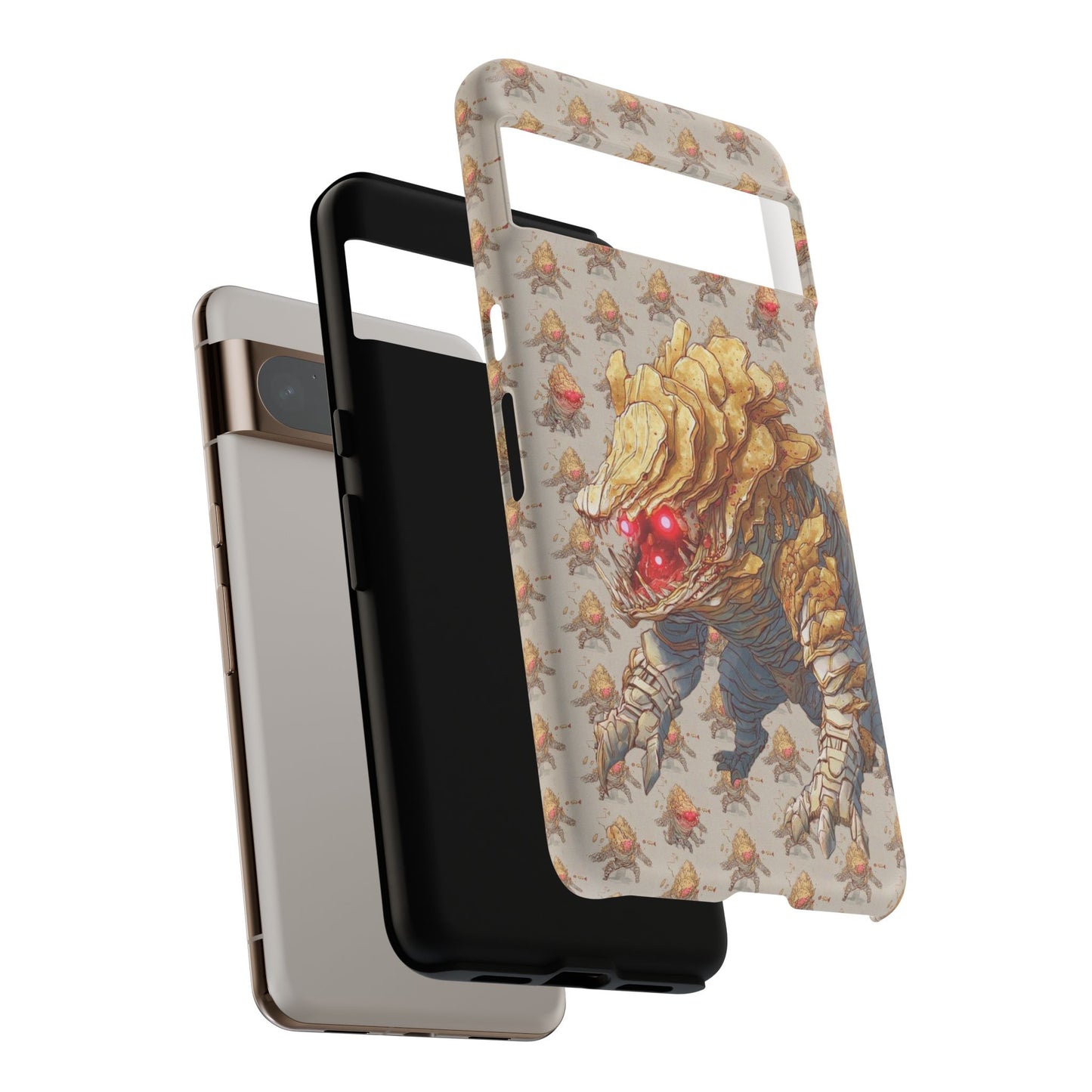 MOUMONS008 Phone Case — Gaming Beast with Red Eyes