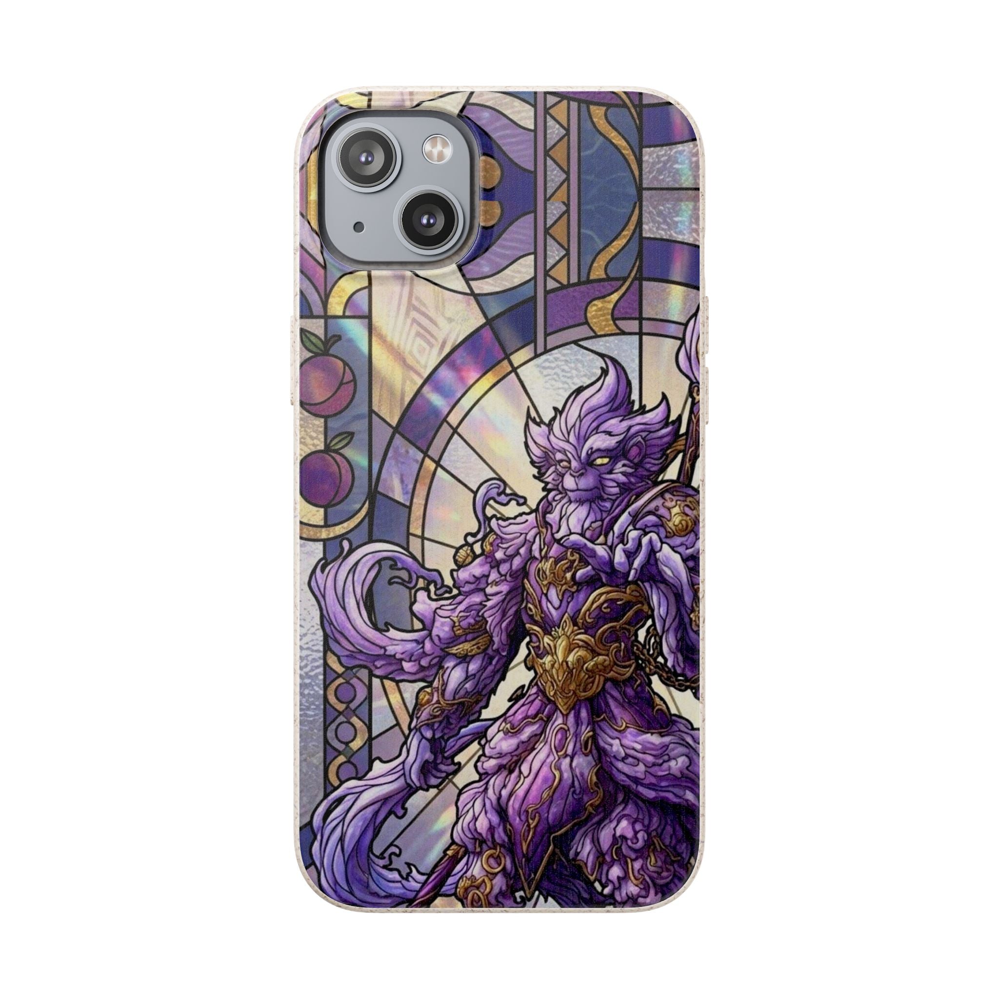 Special MOUMONS003 stained glass Biodegradable Phone Case