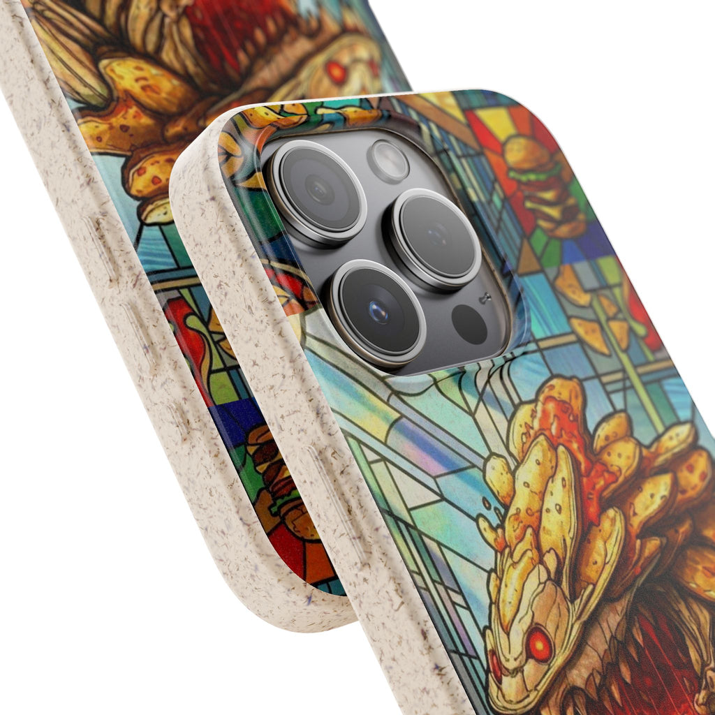 Special MOUMONS006 stained glass Biodegradable Phone Case