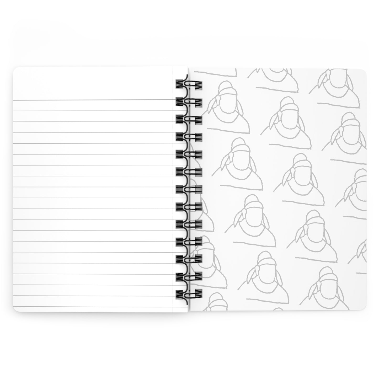 Artistic Spiral Bound Journal - Unique Sketchbook, Creative Notebook, Travel Journal, Gift for Writers, Personalized Writing Companion