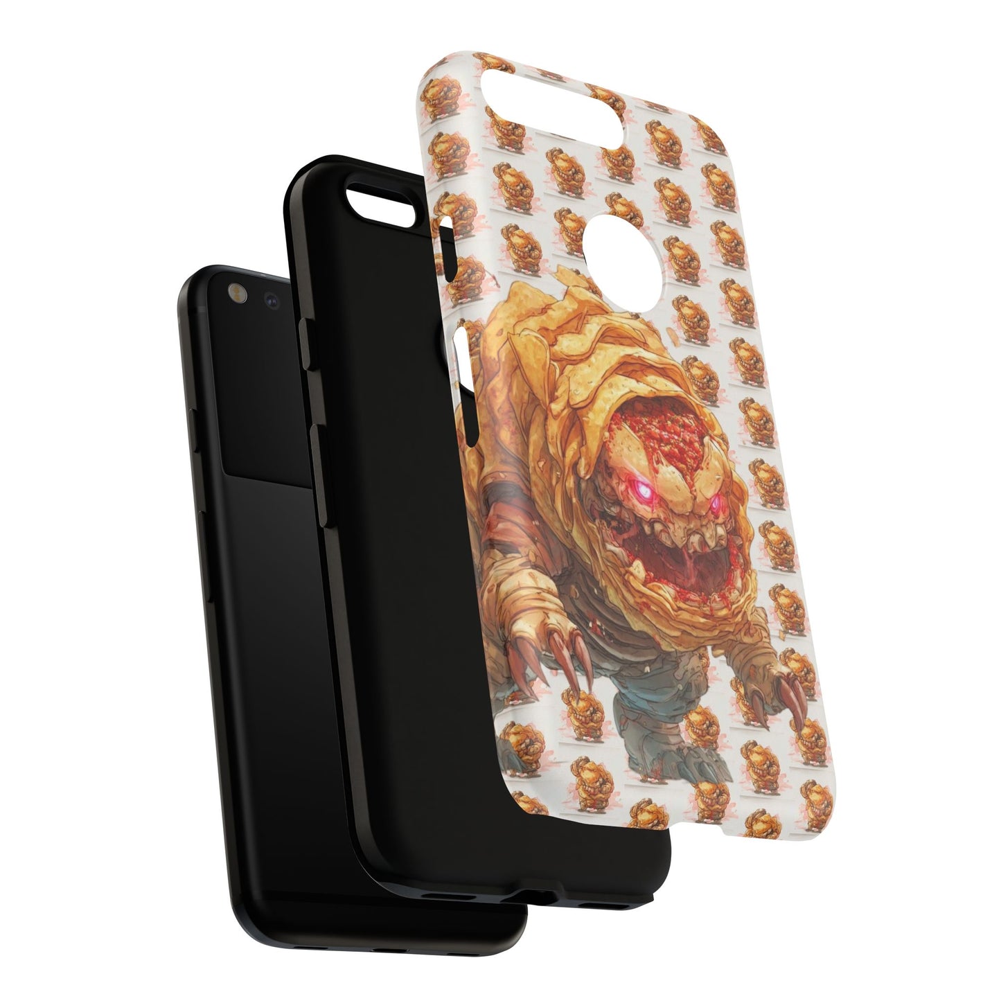 MOUMONS007 Phone Case — Durable Protective iPhone Cover with Creepy Art