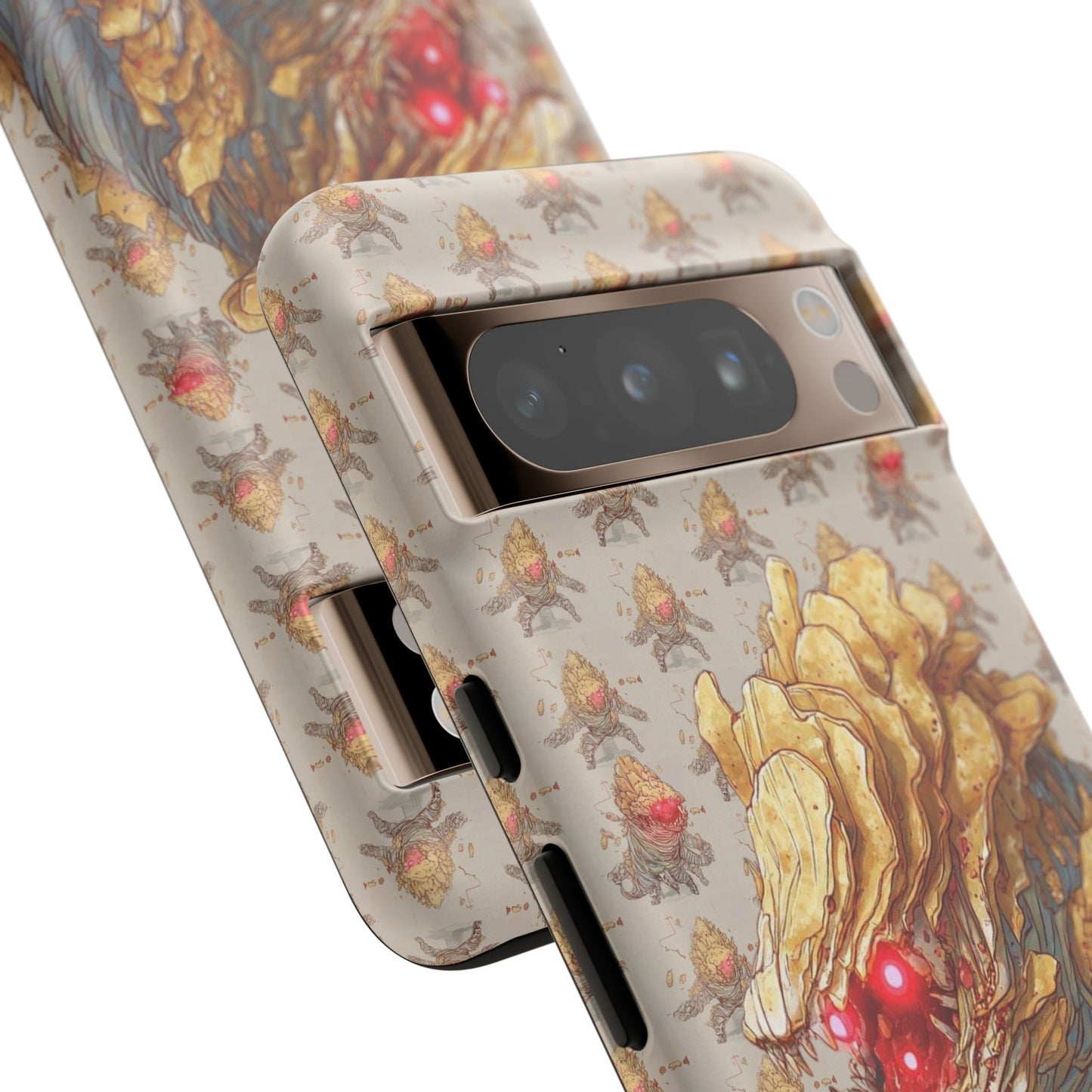 MOUMONS008 Phone Case — Gaming Beast with Red Eyes