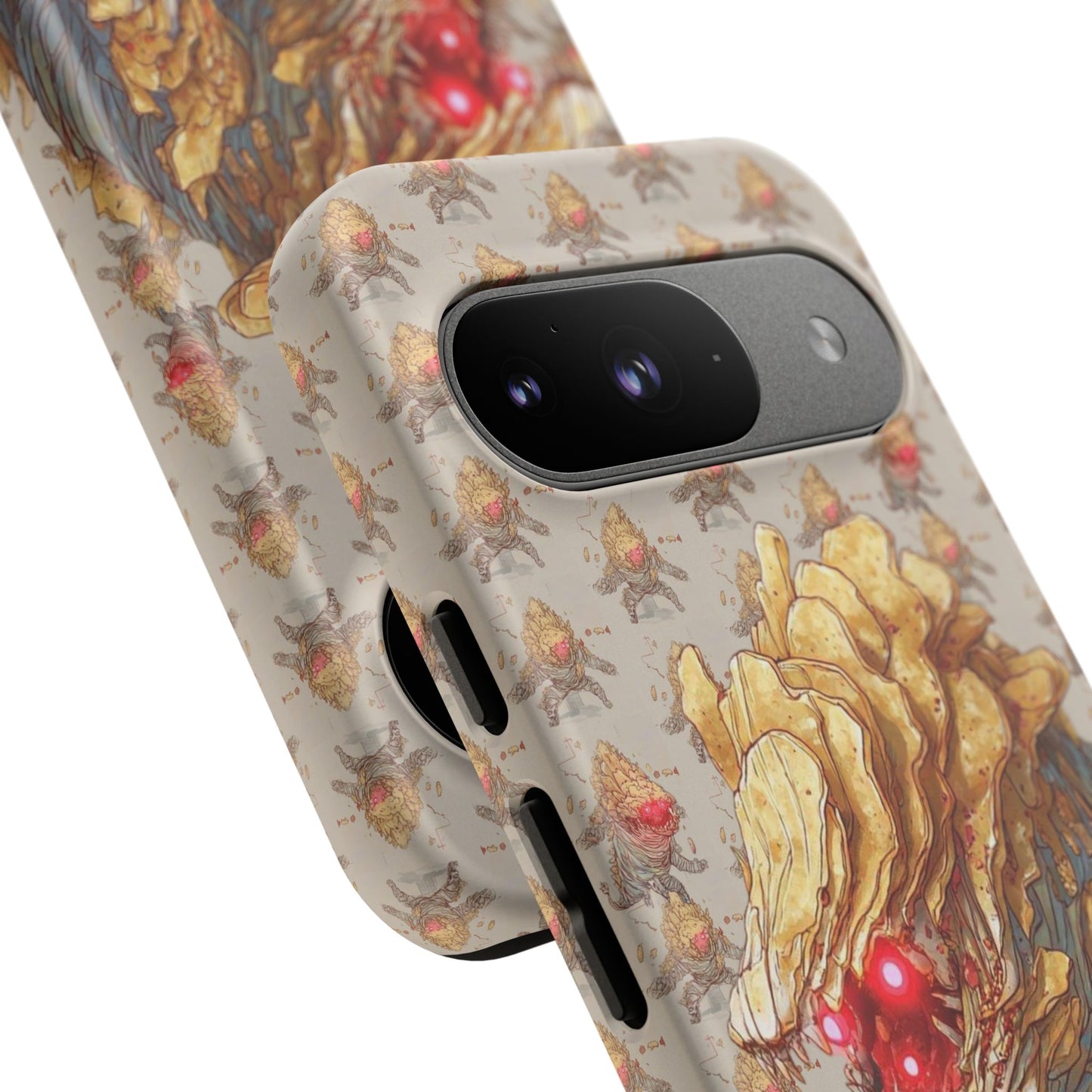 MOUMONS008 Phone Case — Gaming Beast with Red Eyes