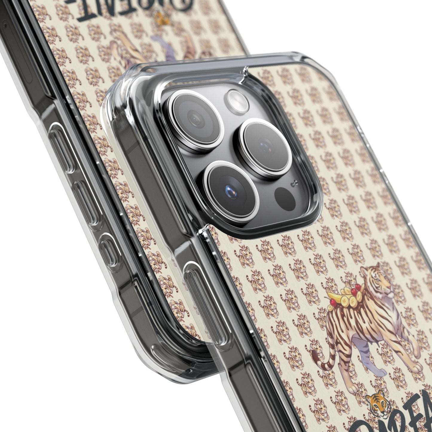 MOUMONS009B Clear Magnetic Phone Case