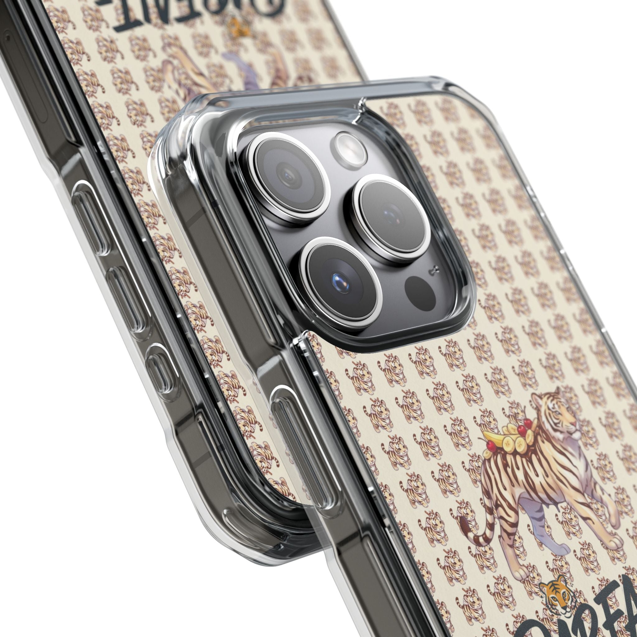 MOUMONS009B Clear Magnetic Phone Case