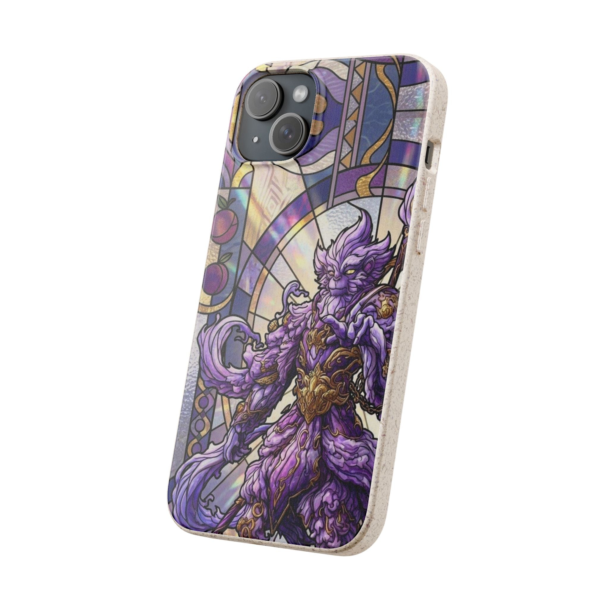 Special MOUMONS003 stained glass Biodegradable Phone Case