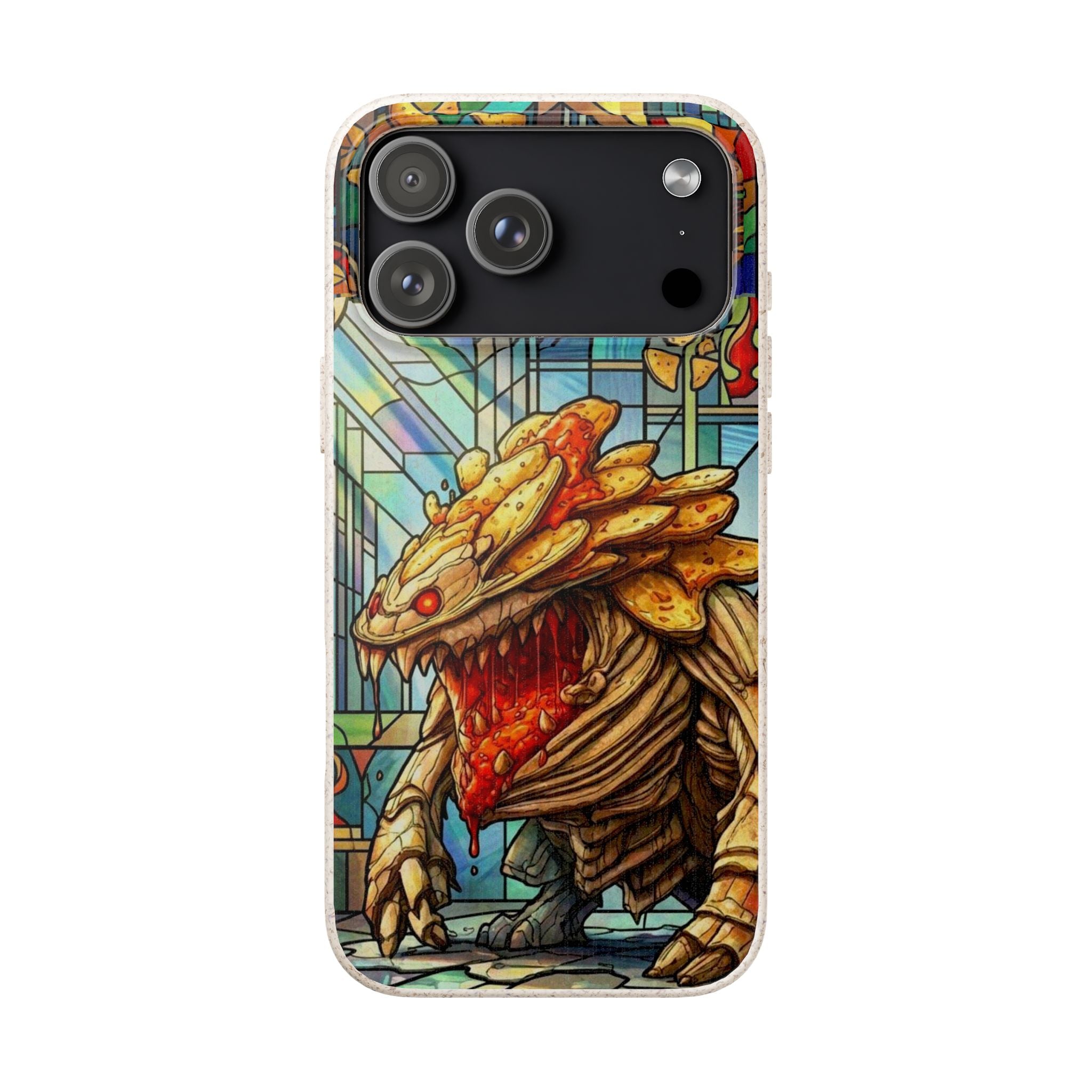 Special MOUMONS006 stained glass Biodegradable Phone Case