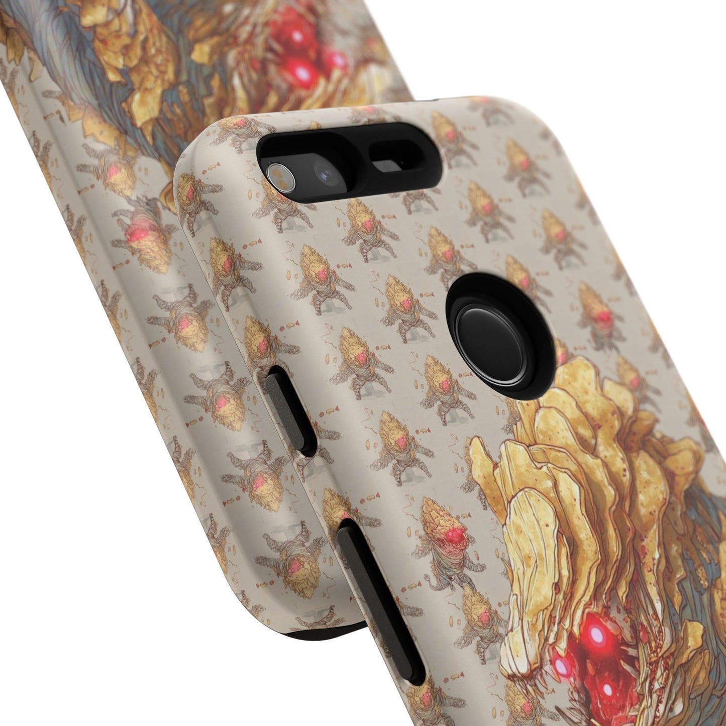 MOUMONS008 Phone Case — Gaming Beast with Red Eyes