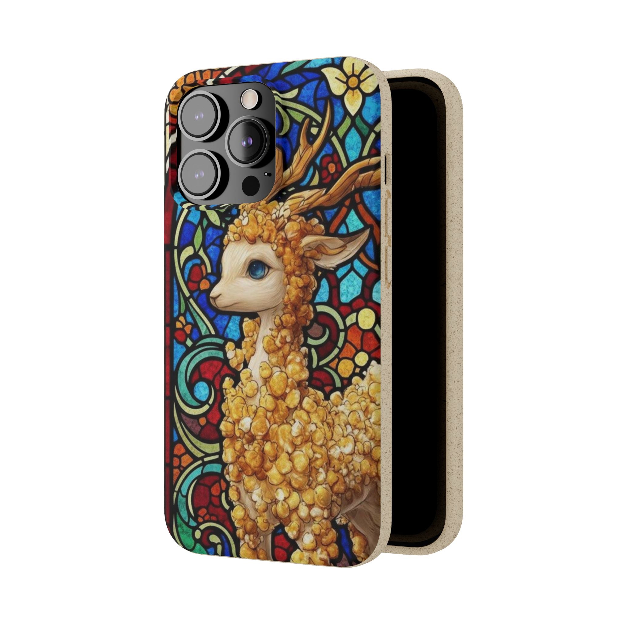 Special MOUMONS001 stained glass Biodegradable Phone Case