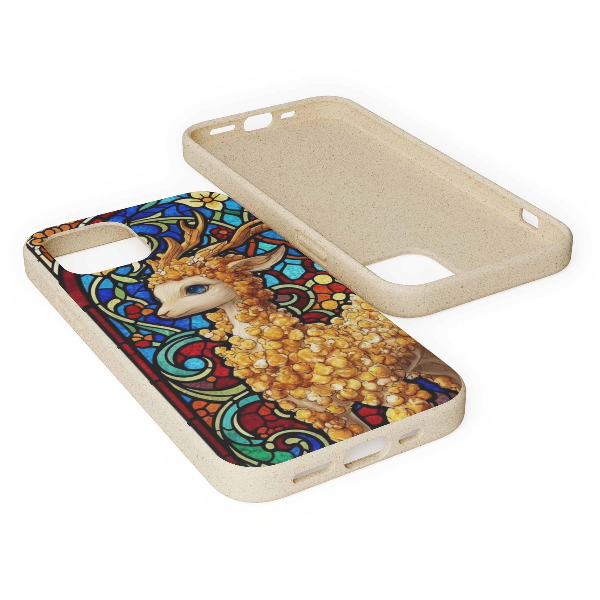 Special MOUMONS001 stained glass Biodegradable Phone Case