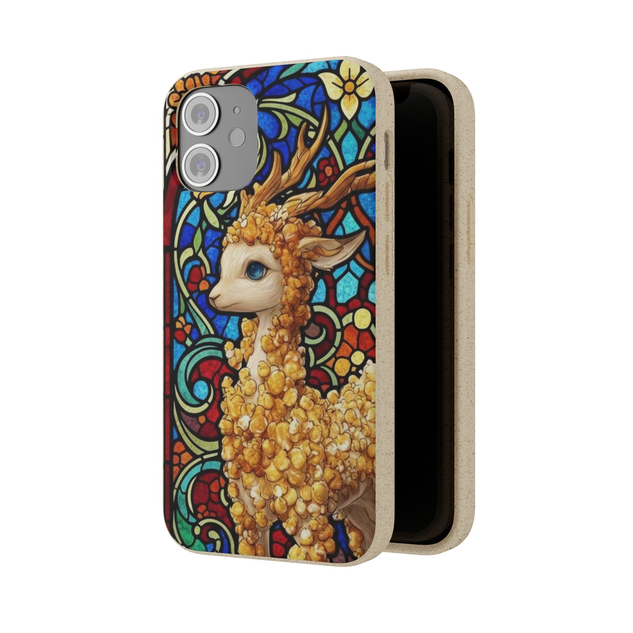 Special MOUMONS001 stained glass Biodegradable Phone Case