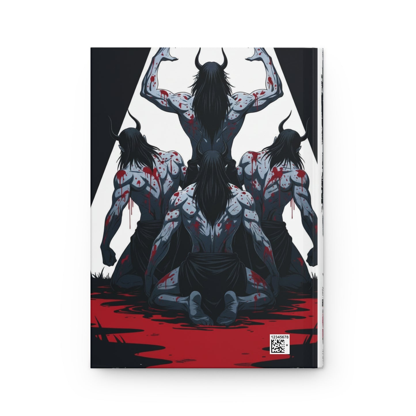 Hardcover Journal — The Decline of the Demons: Dark Horror Art Notebook