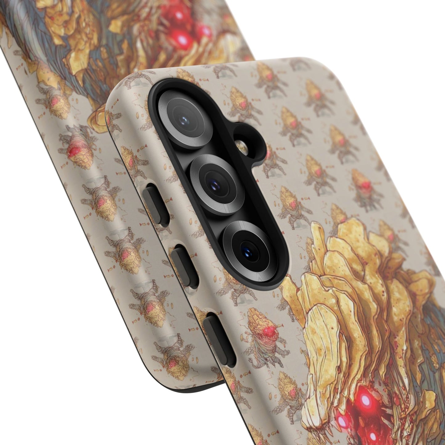 MOUMONS008 Phone Case — Gaming Beast with Red Eyes