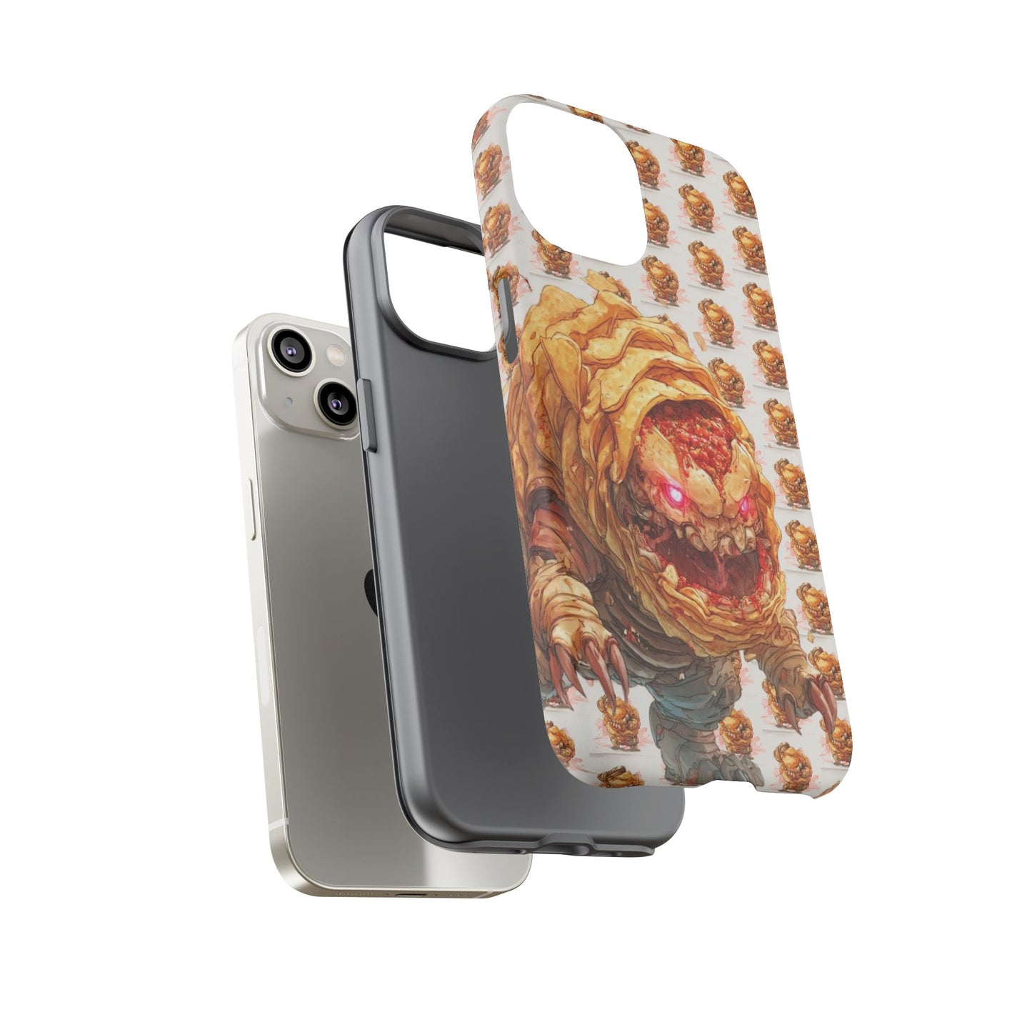 MOUMONS007 Phone Case — Durable Protective iPhone Cover with Creepy Art