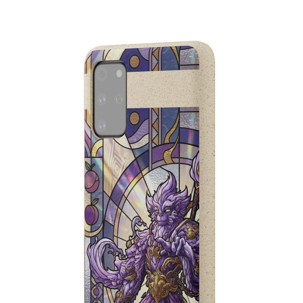 Special MOUMONS003 stained glass Biodegradable Phone Case