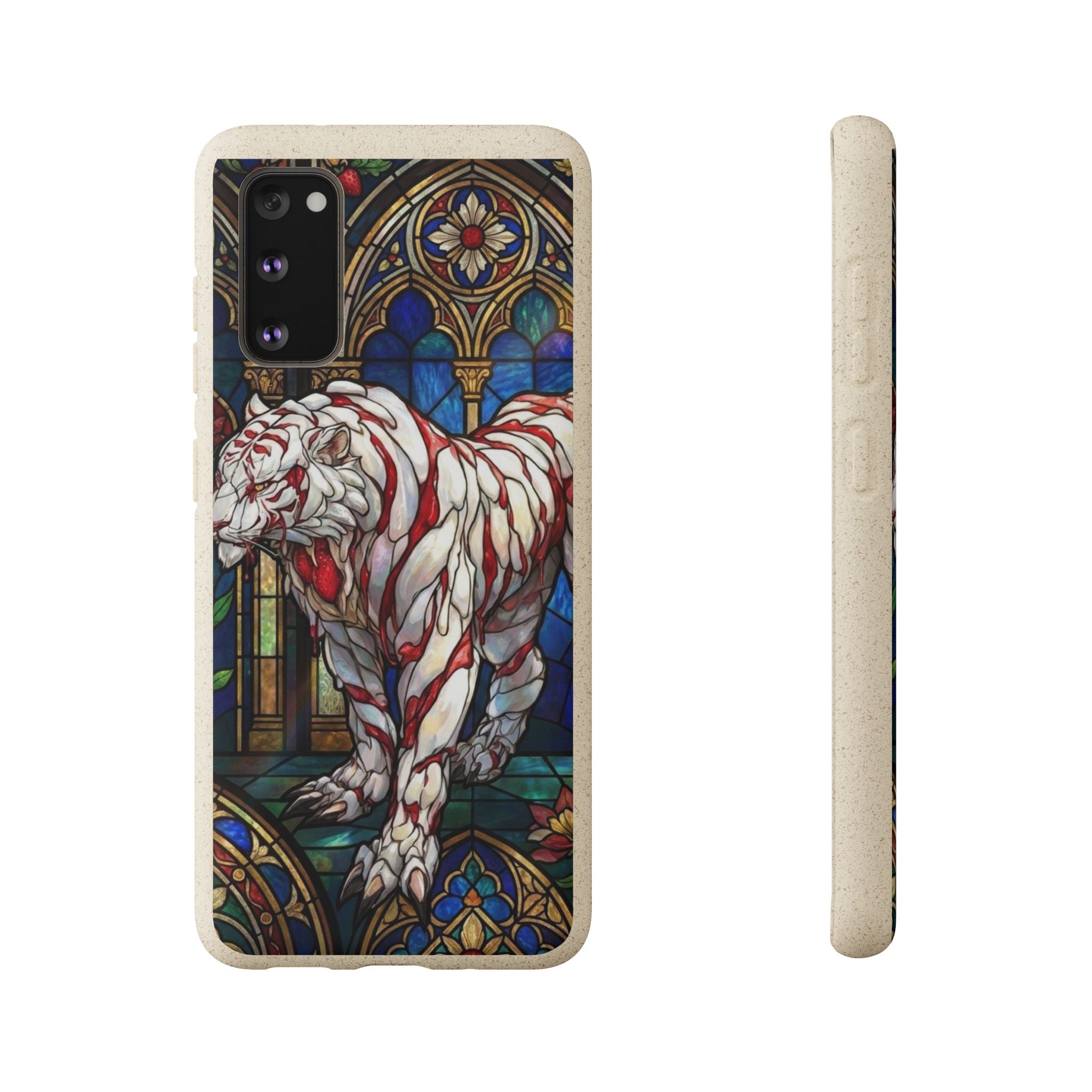 Special MOUMONS0011 stained glass Biodegradable Phone Case